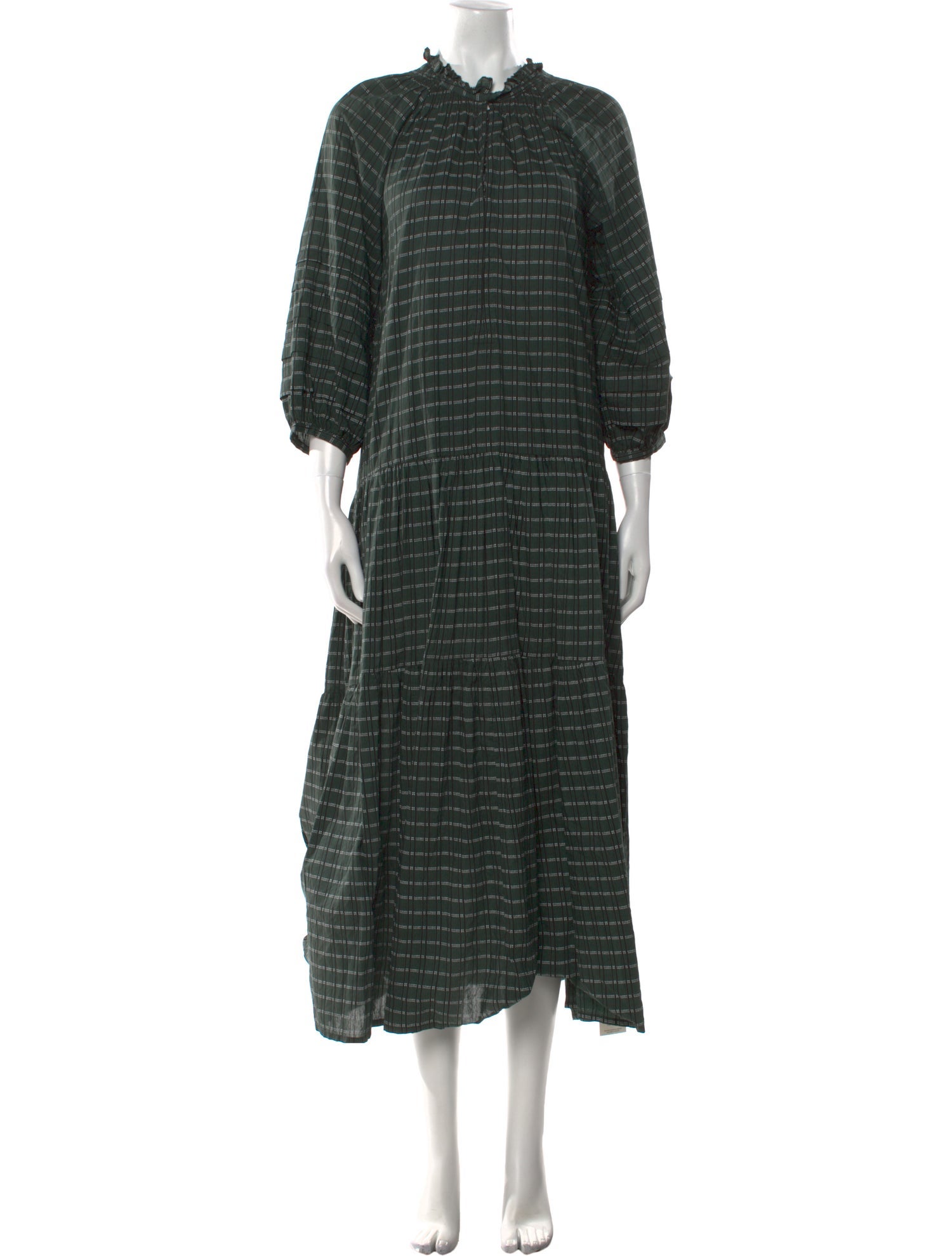 Apiece Apart Striped Long Dress