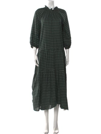 Apiece Apart Striped Long Dress