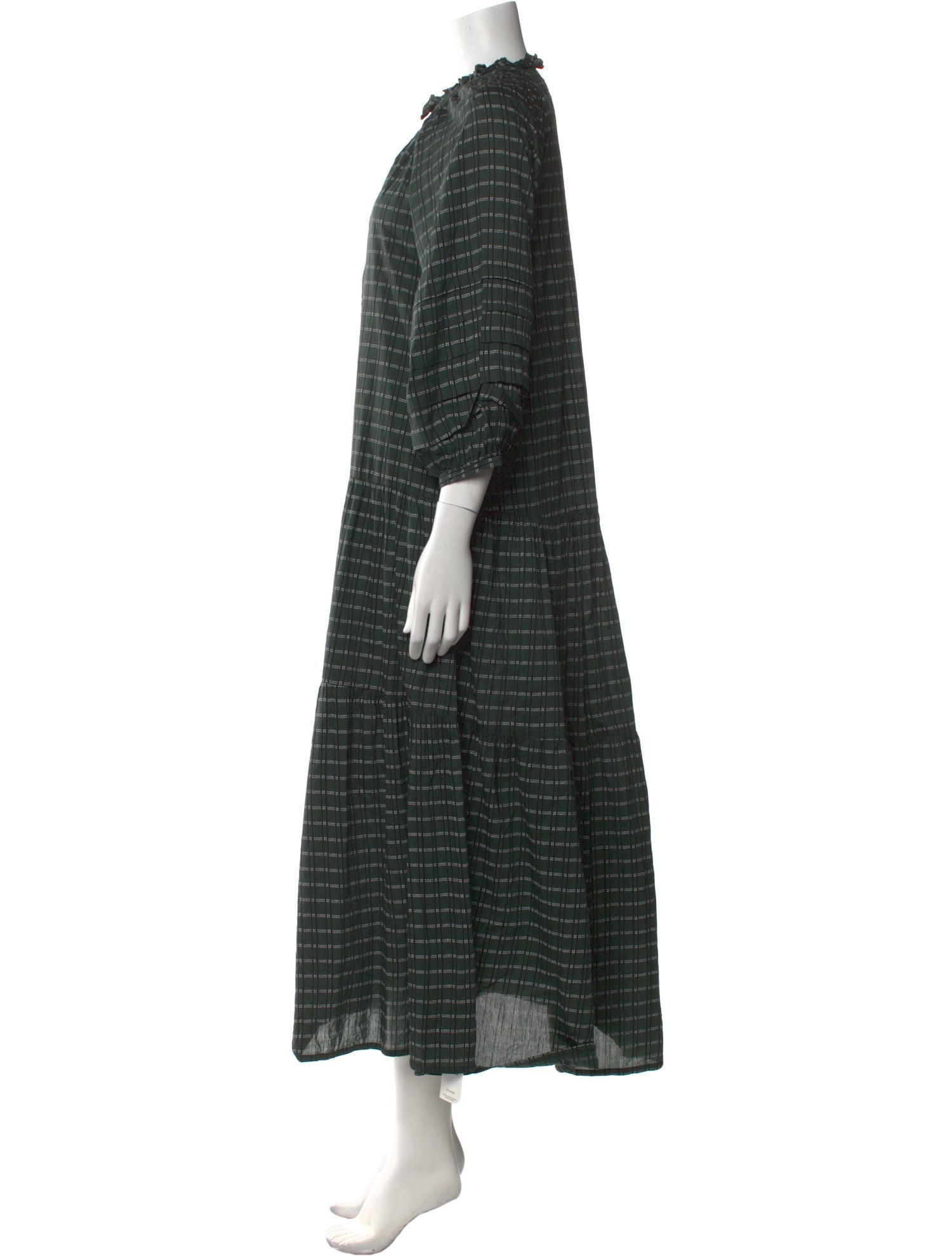 Apiece Apart Striped Long Dress