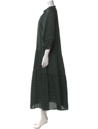 Apiece Apart Striped Long Dress