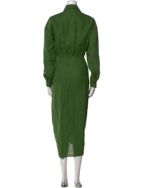 Apiece Apart Linen Knee-Length Dress