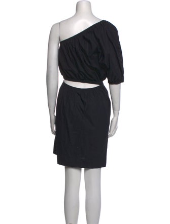 Apiece Apart One-Shoulder Knee-Length Dress