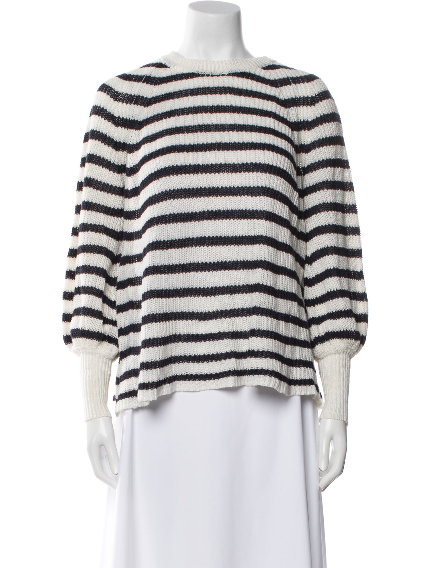 Apiece Apart Linen Striped Sweater