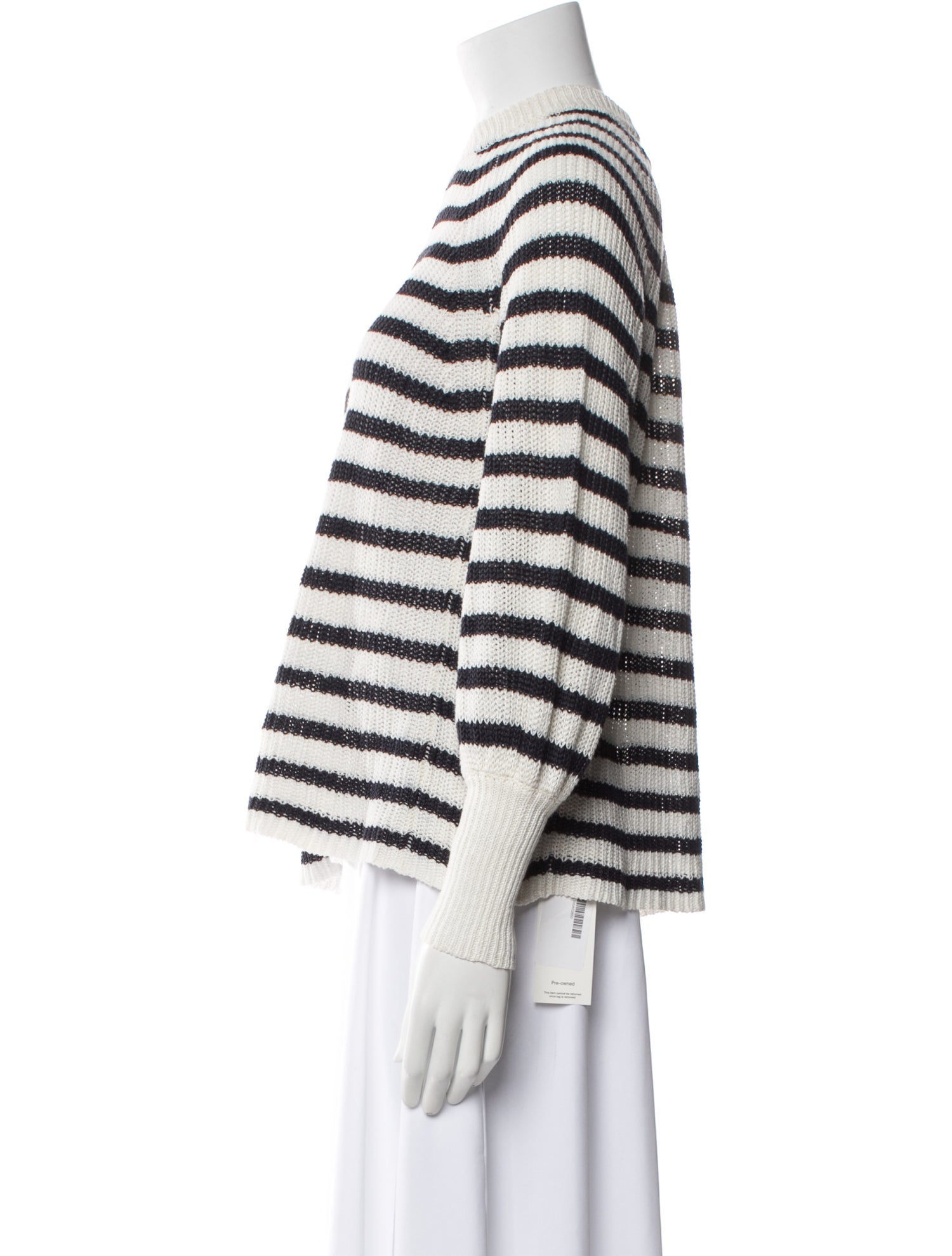 Apiece Apart Linen Striped Sweater