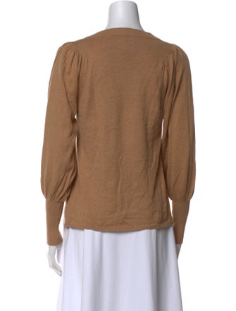 Apiece Apart Scoop Neck Long Sleeve Sweatshirt