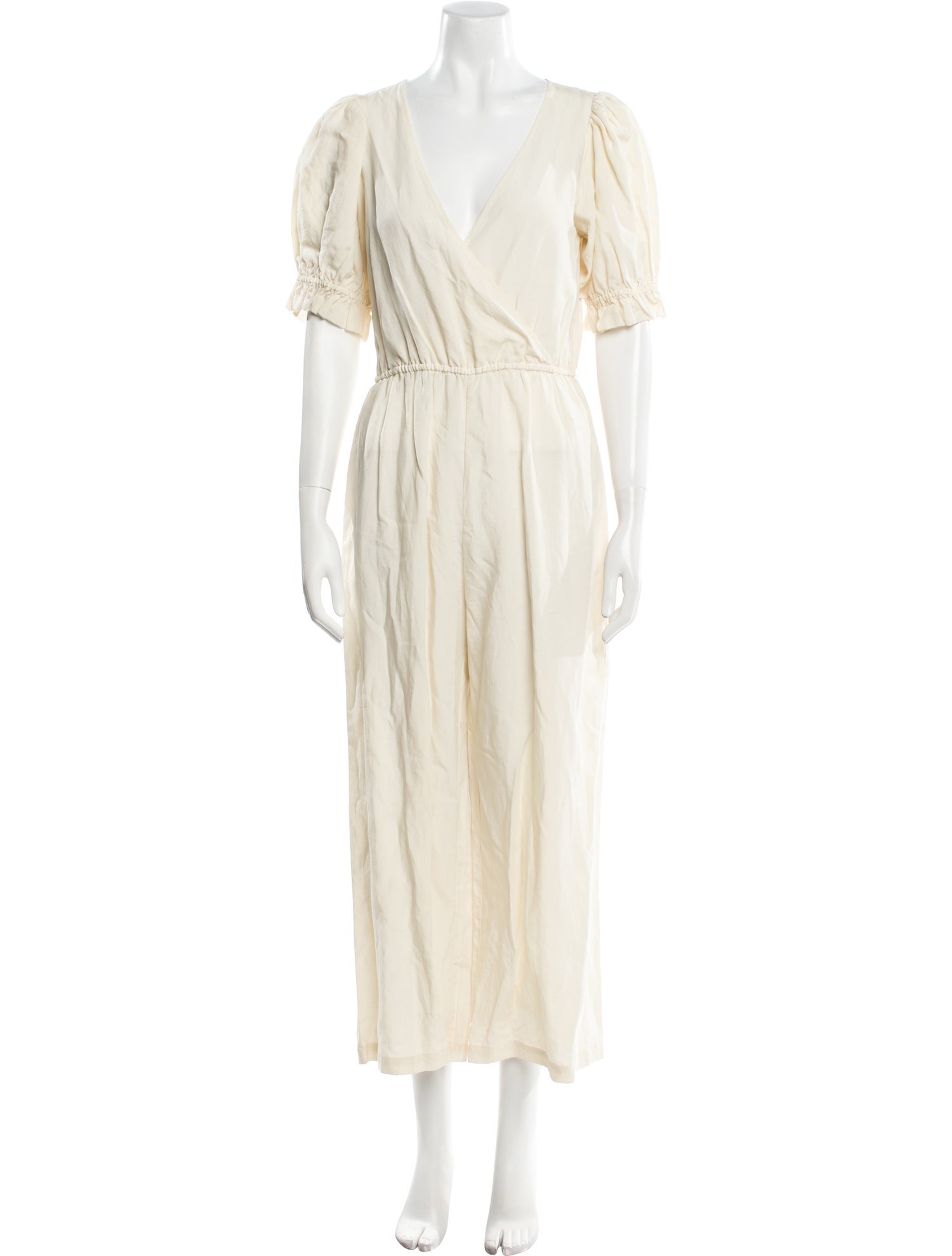 Apiece Apart Plunge Neckline Jumpsuit