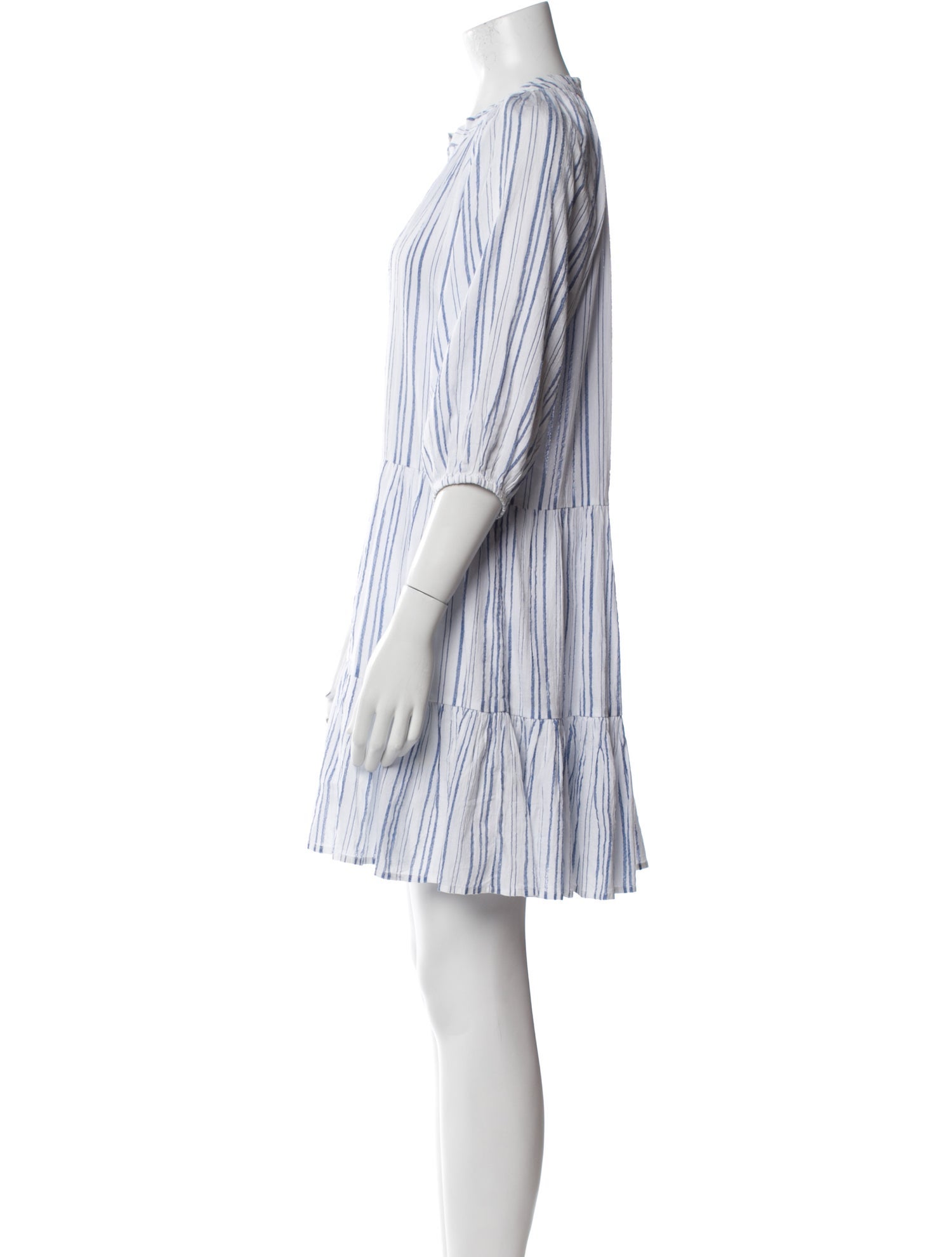 Apiece Apart Striped Mini Dress