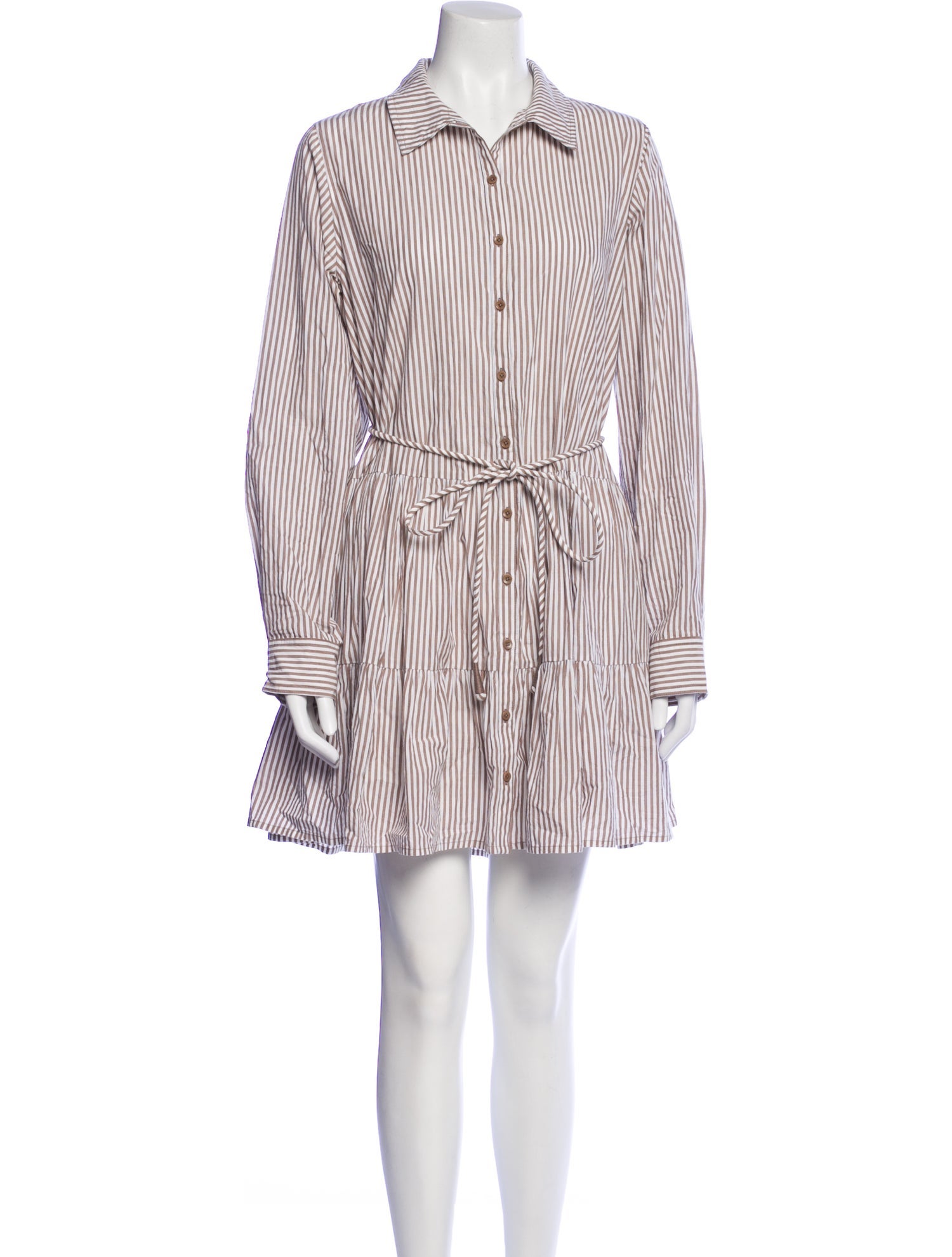 Apiece Apart Striped Mini Dress