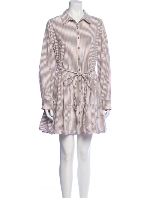 Apiece Apart Striped Mini Dress