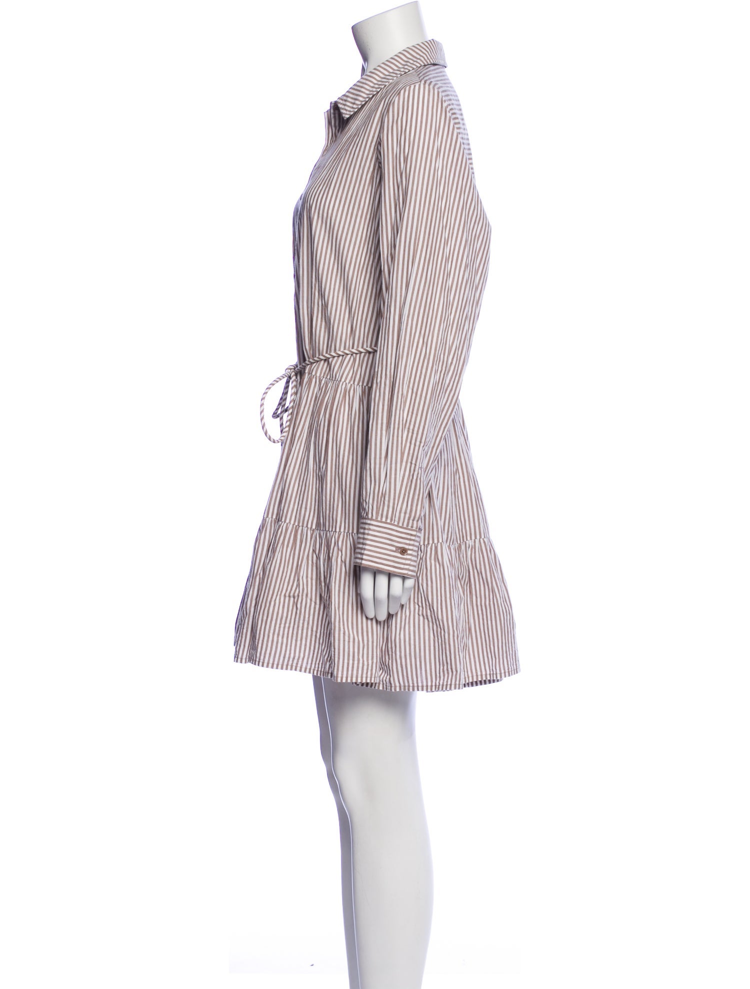 Apiece Apart Striped Mini Dress