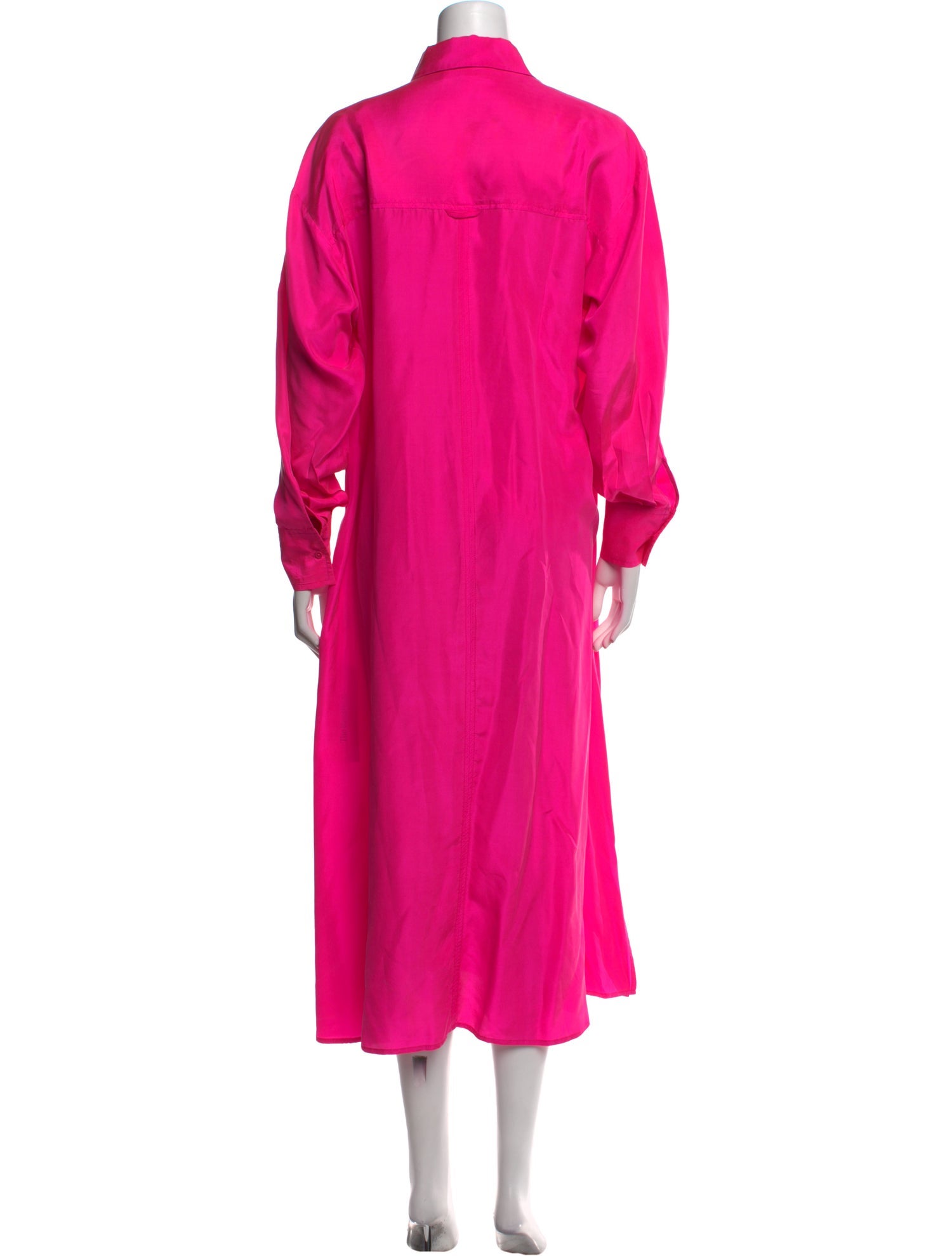 Apiece Apart Silk Midi Length Dress