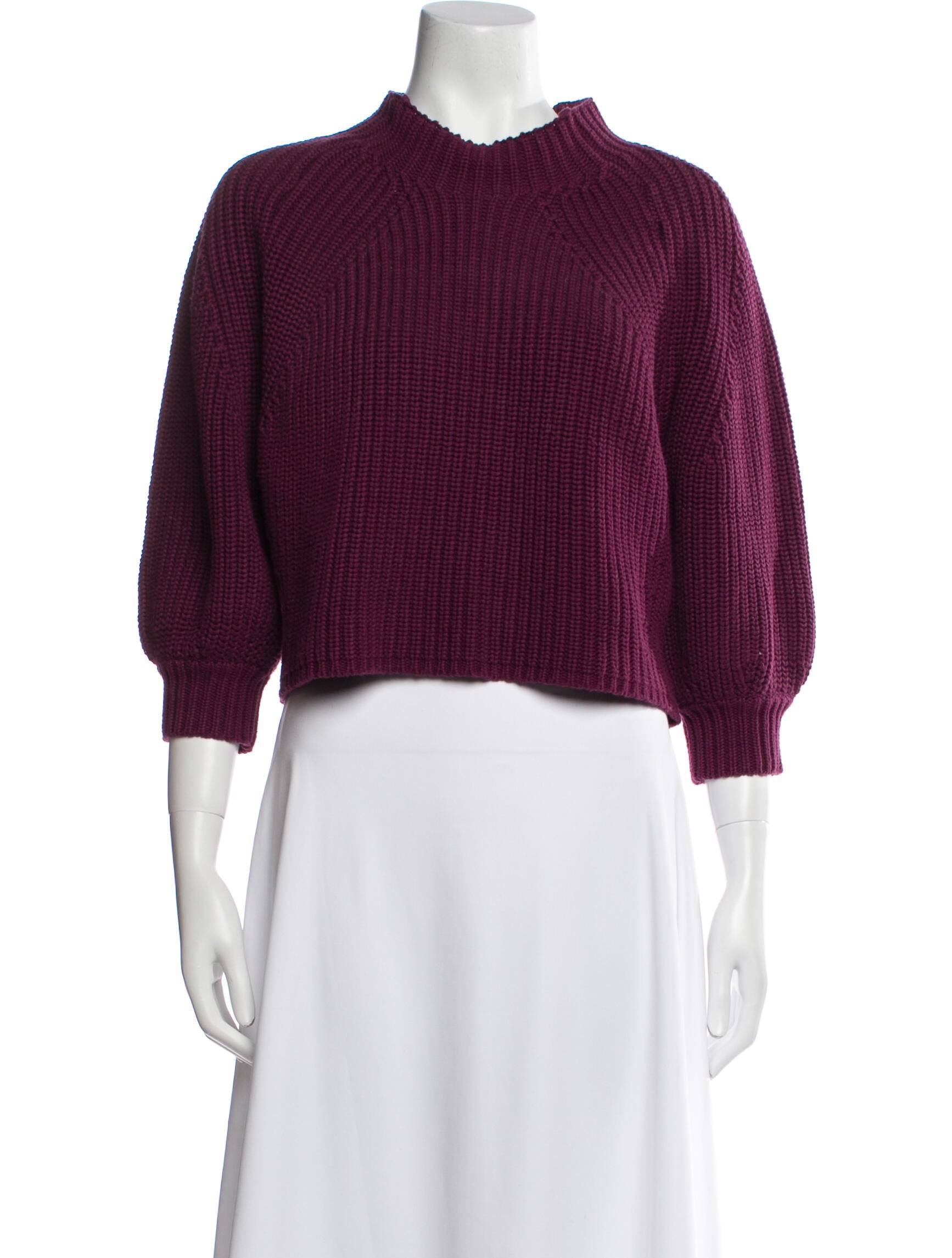 Apiece Apart Mock Neck Sweater