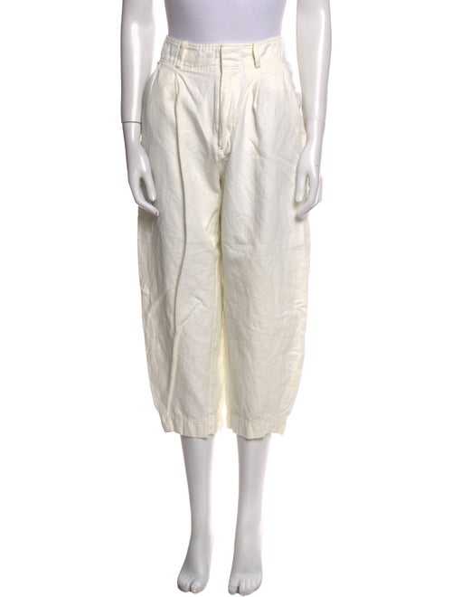 Apiece Apart Linen Straight Leg Pants