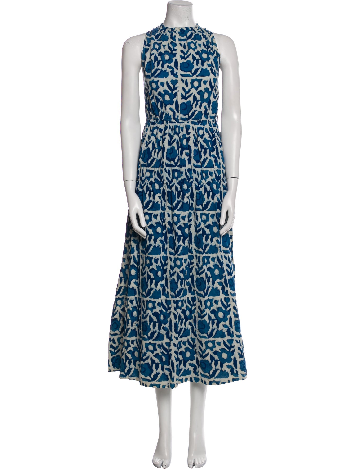 Apiece Apart Printed Long Dress