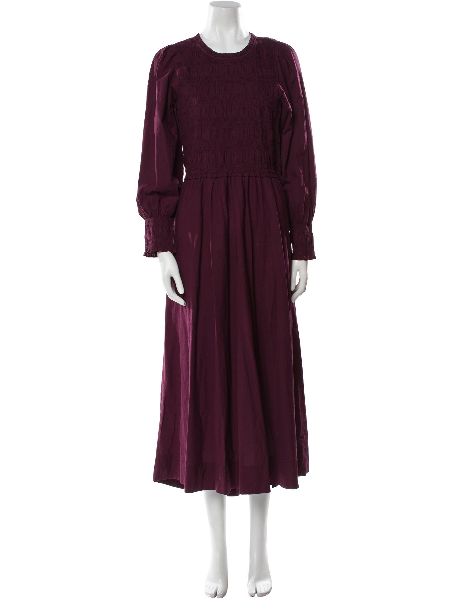 Apiece Apart Crew Neck Long Dress