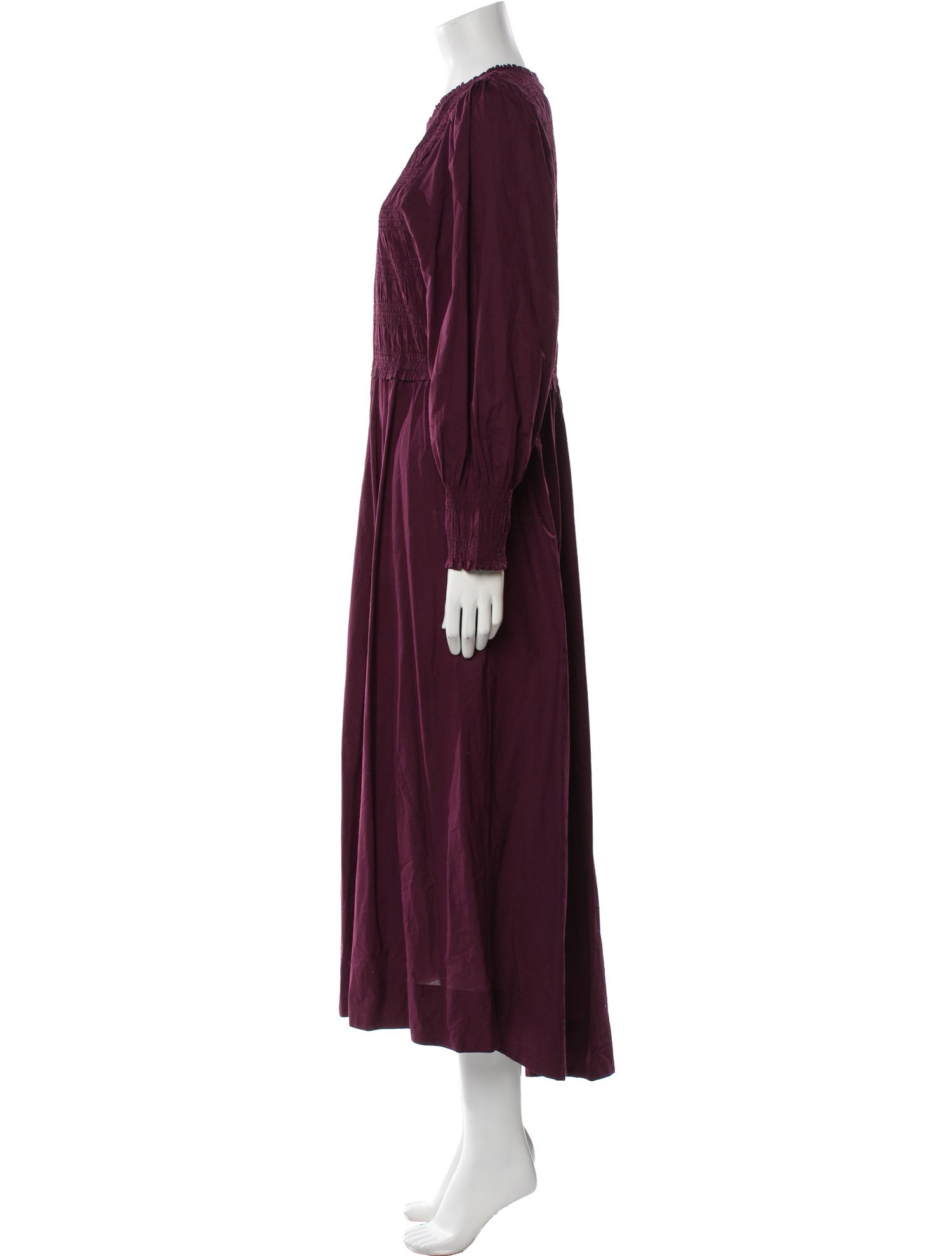 Apiece Apart Crew Neck Long Dress