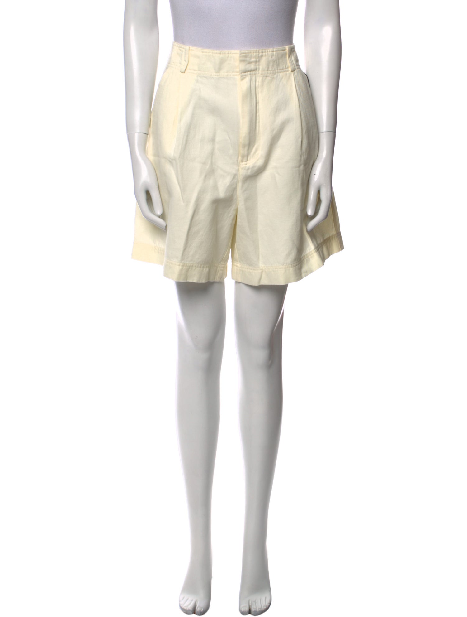 Apiece Apart Linen Knee-Length Shorts
