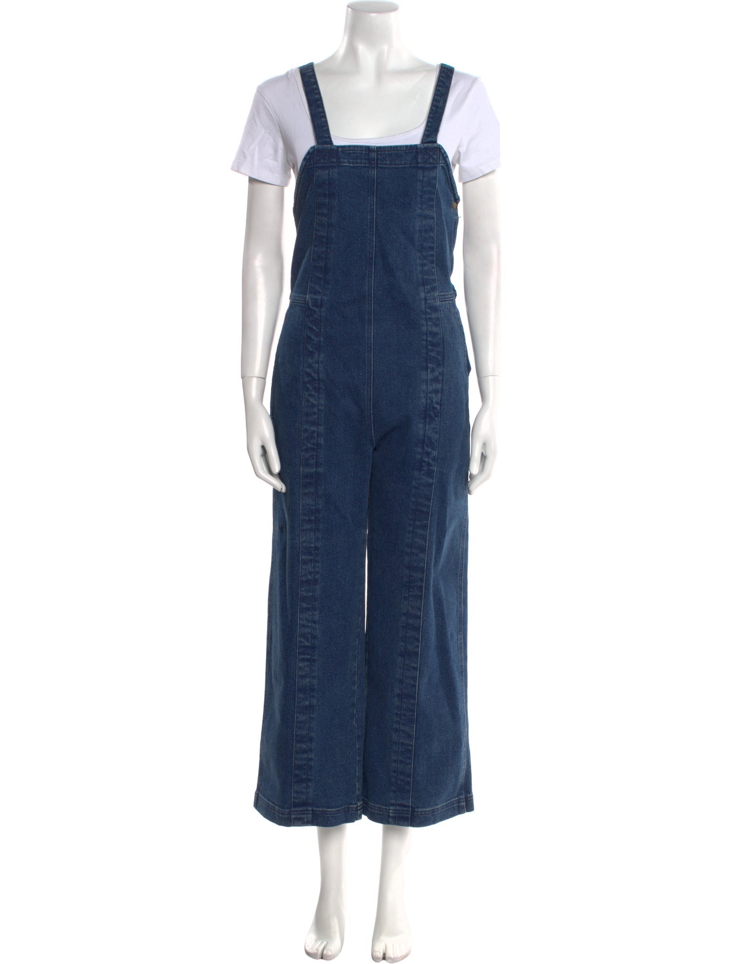 Apiece Apart Square Neckline Jumpsuit