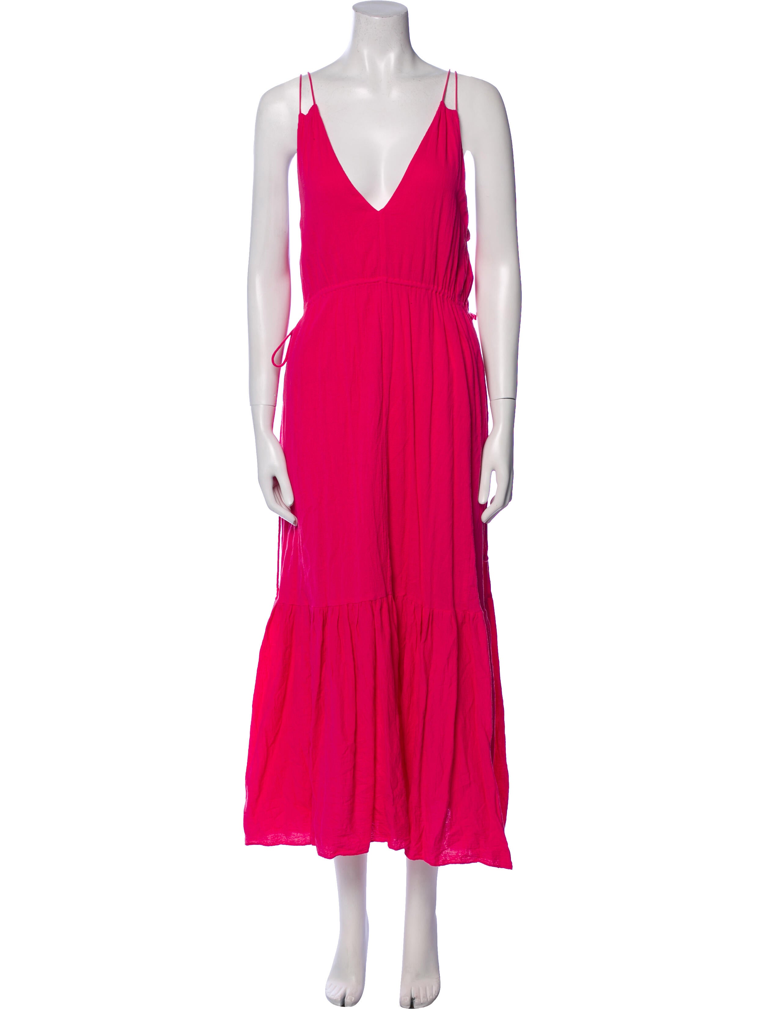 Apiece Apart V-Neck Long Dress