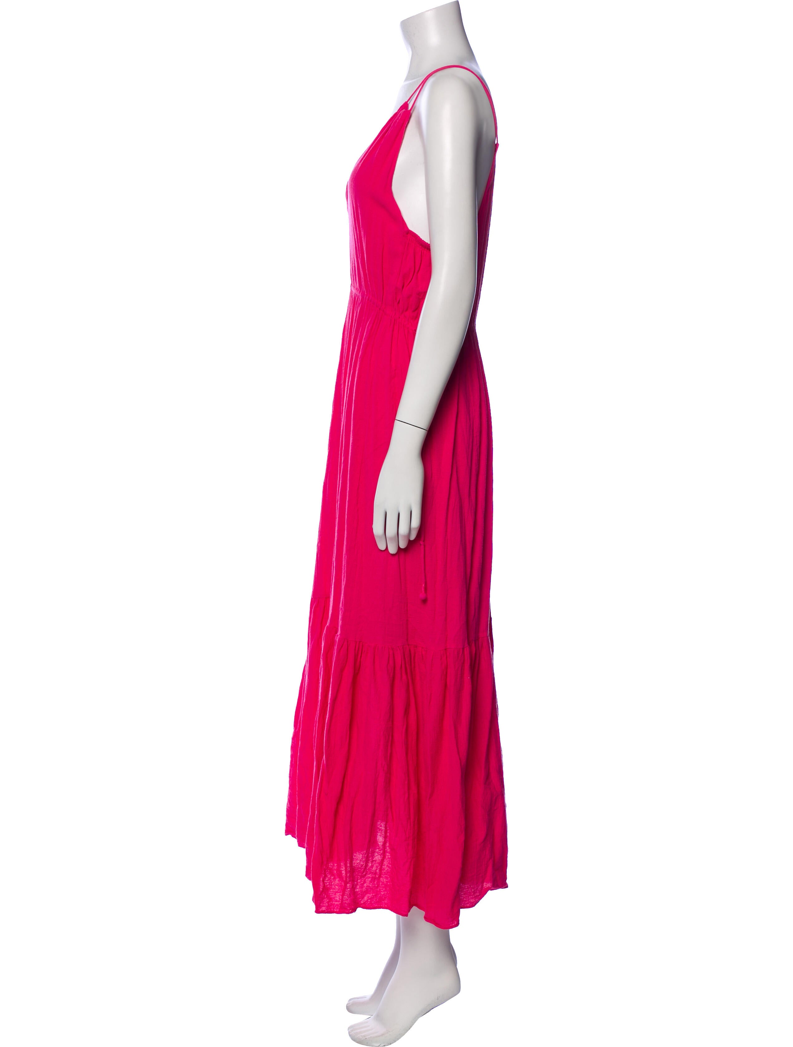 Apiece Apart V-Neck Long Dress