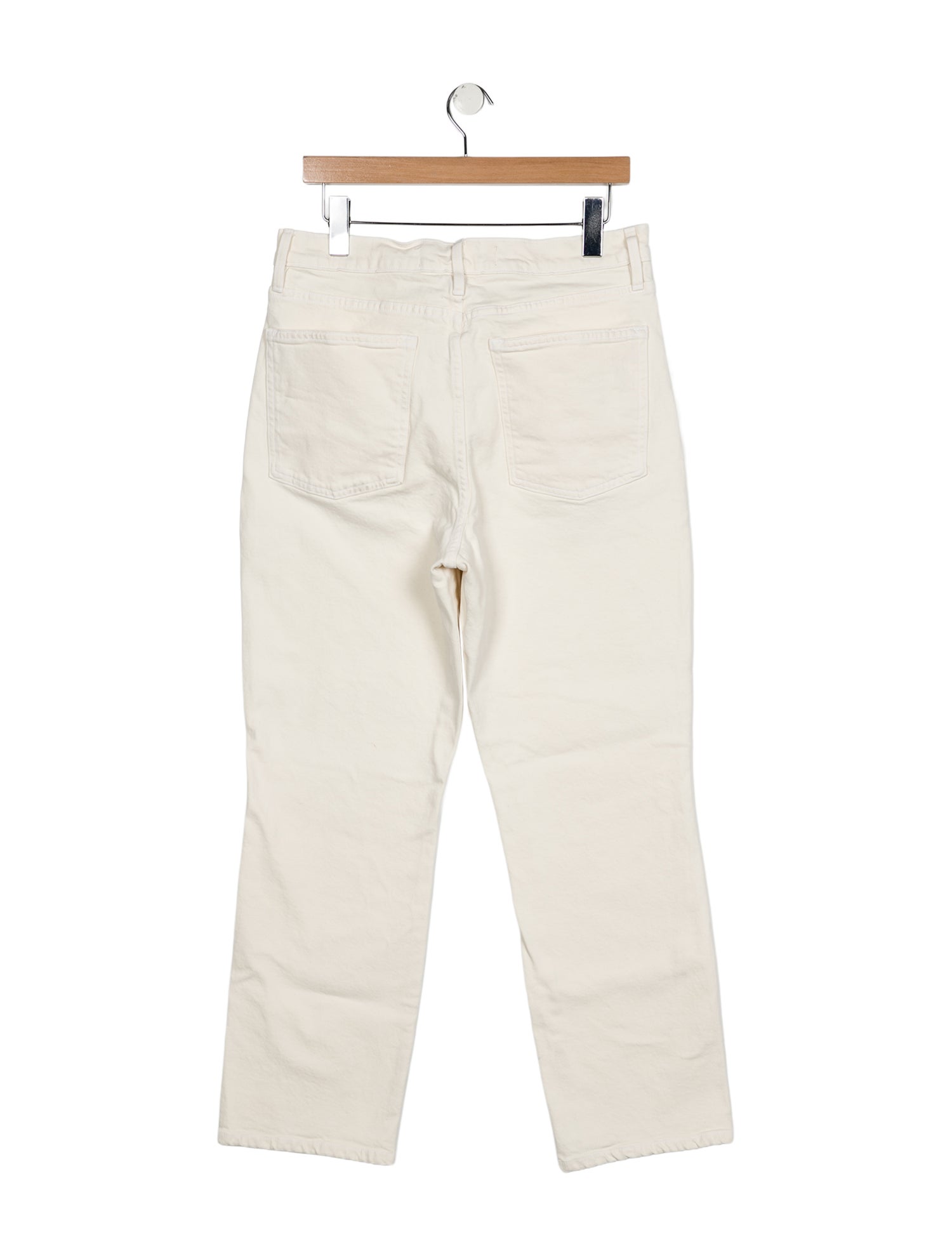 Apiece Apart High-Rise Straight Leg Jeans