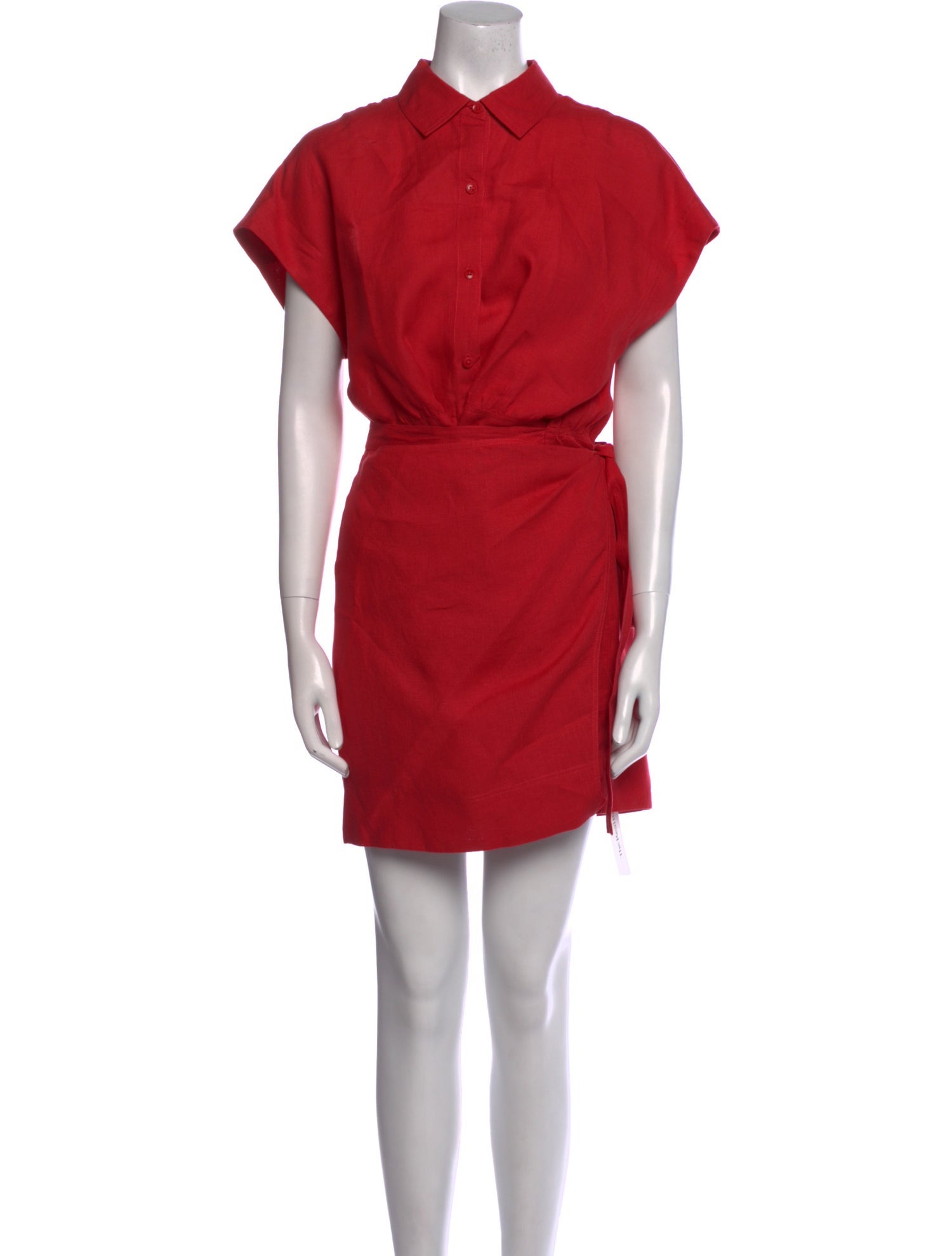 Apiece Apart Linen Mini Dress