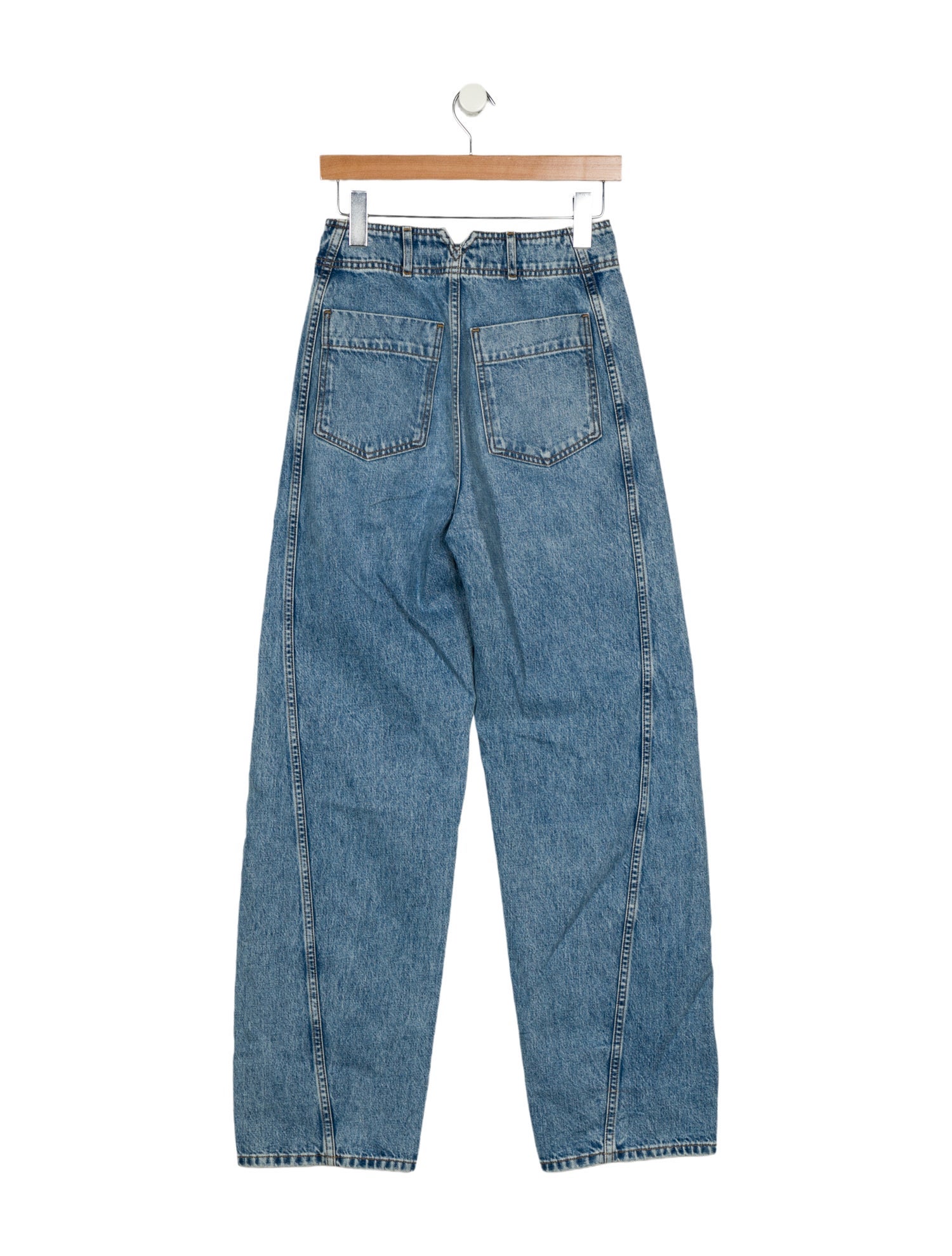 Apiece Apart High-Rise Wide Leg Jeans