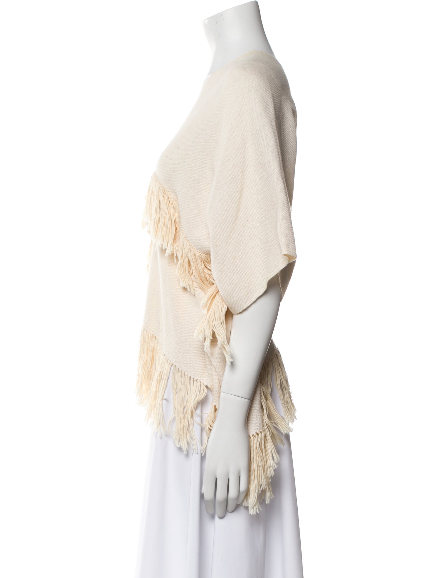 Apiece Apart Striped V-Neck Sweater