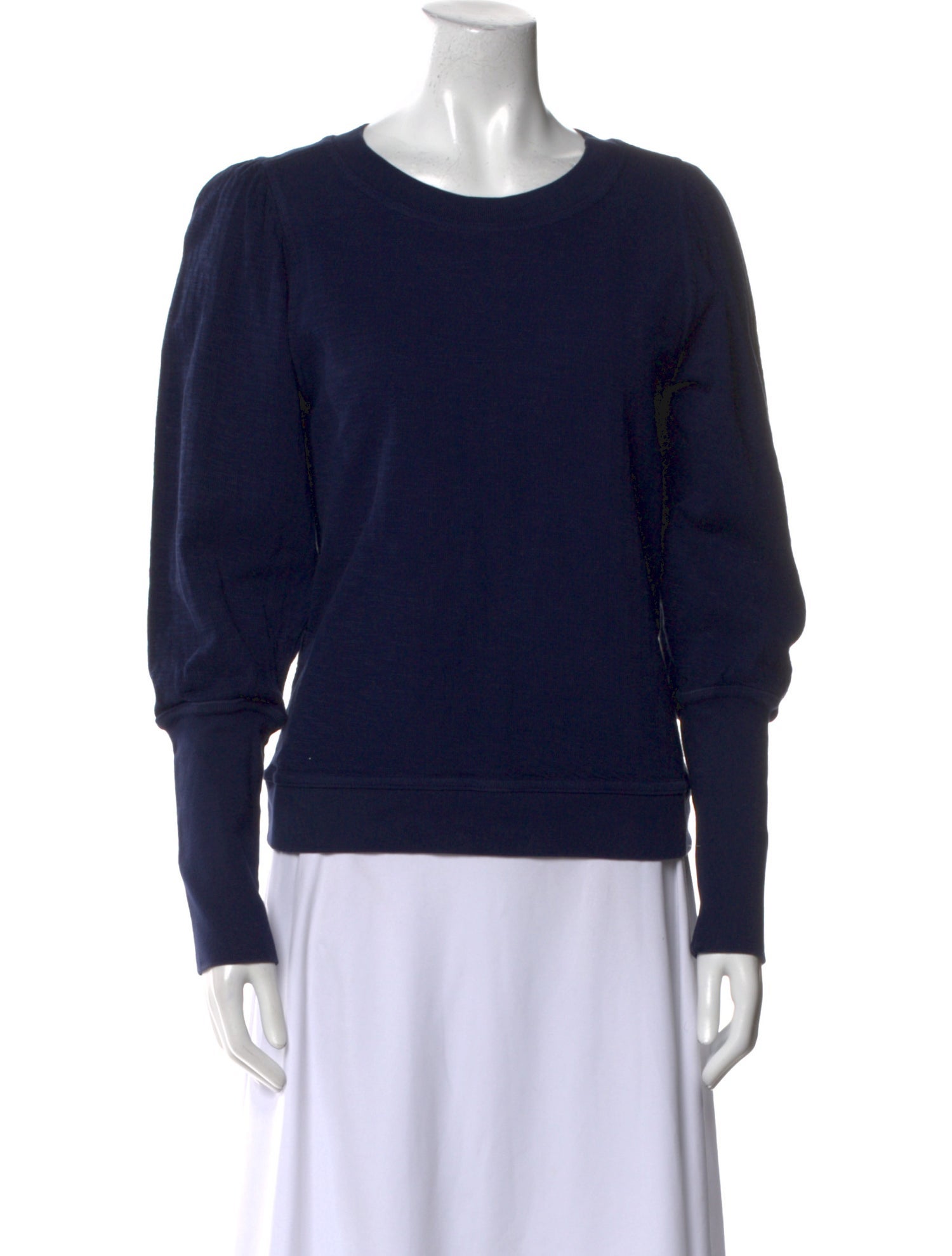 Apiece Apart Crew Neck Long Sleeve Sweatshirt