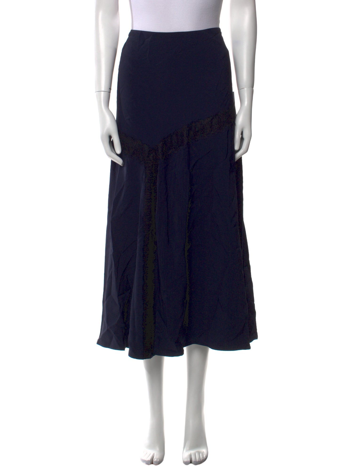 Apiece Apart Linen Midi Length Skirt