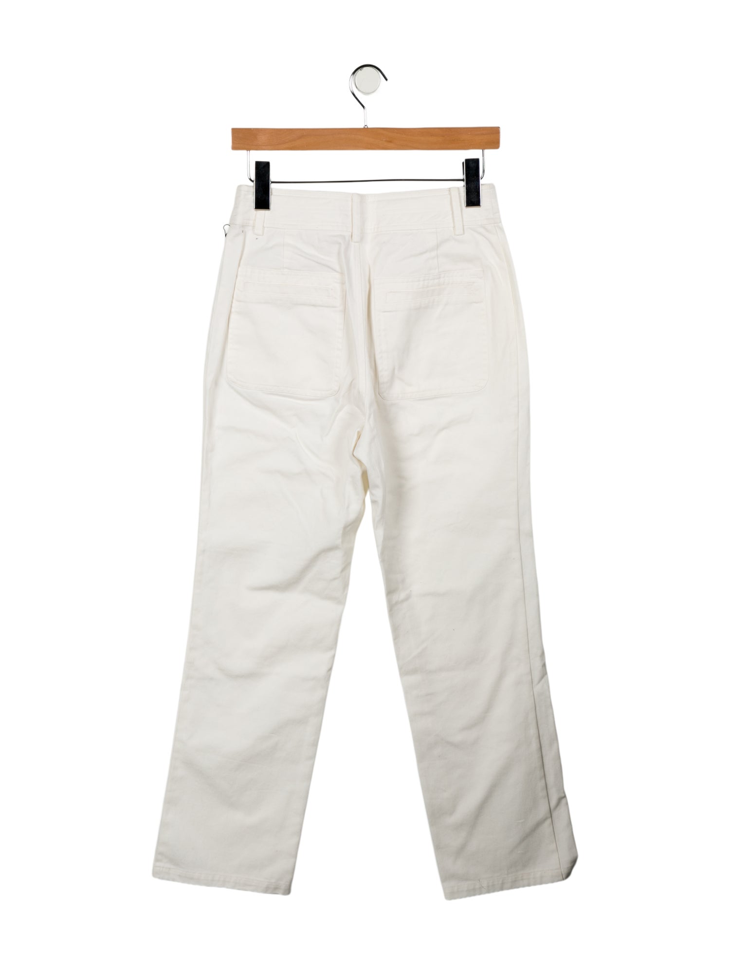 Apiece Apart Mid-Rise Straight Leg Jeans