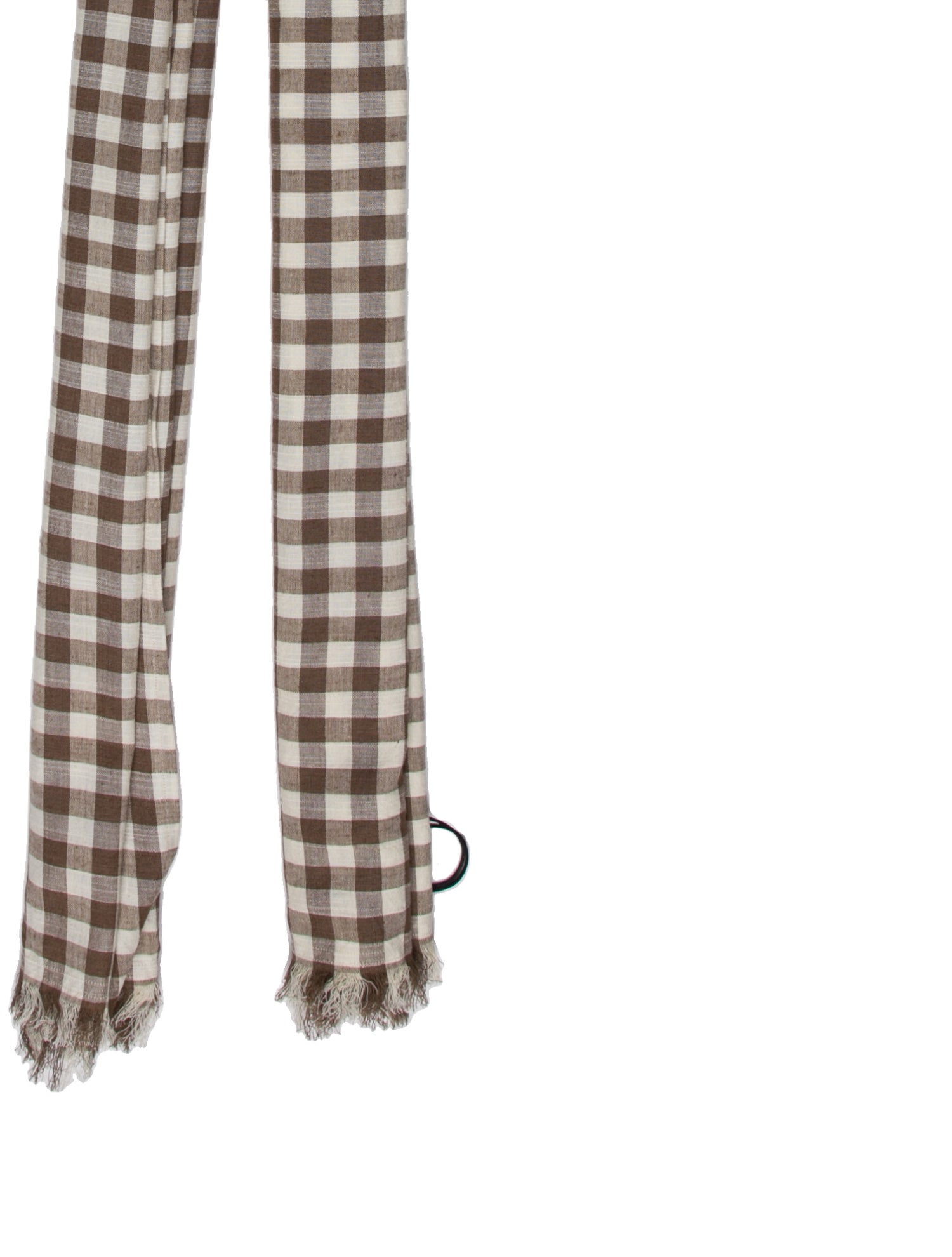 Apiece Apart Plaid Print Scarf
