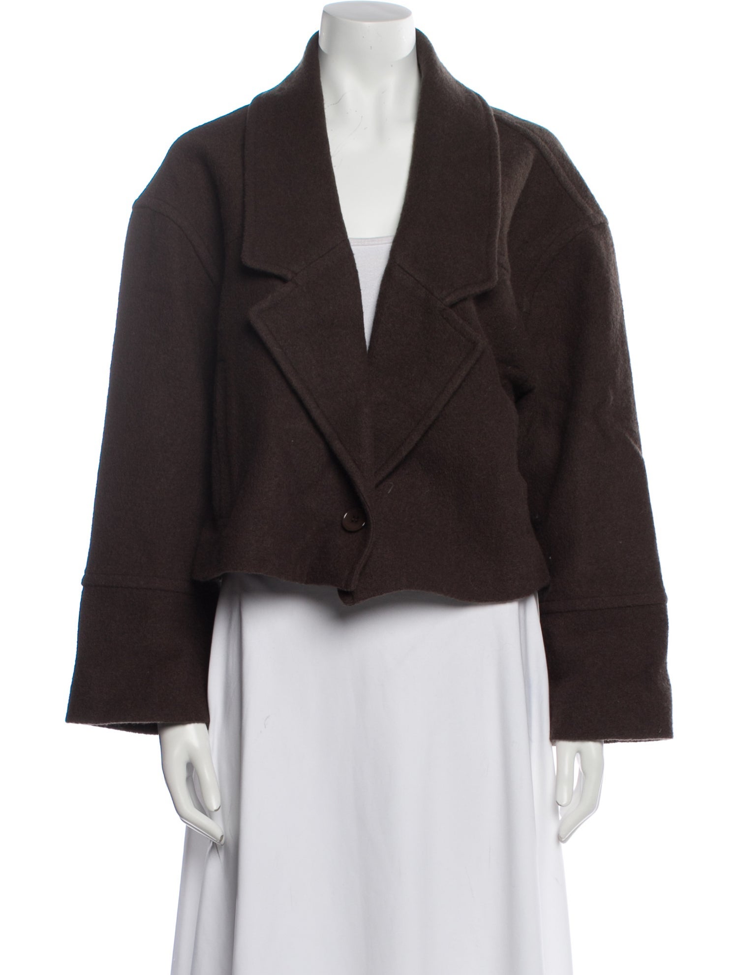 Apiece Apart Wool Faux Fur Jacket