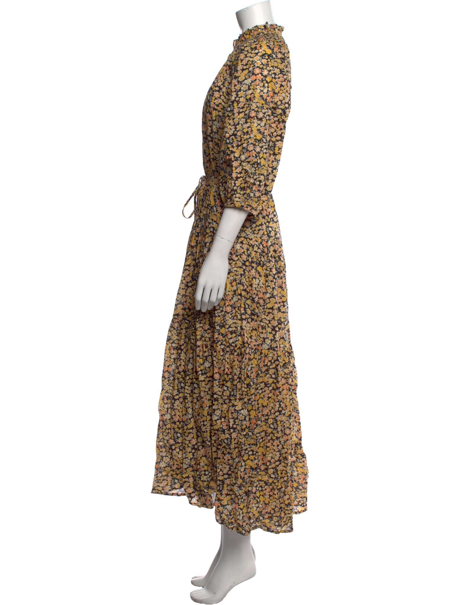 Apiece Apart Floral Print Long Dress w/ Tags