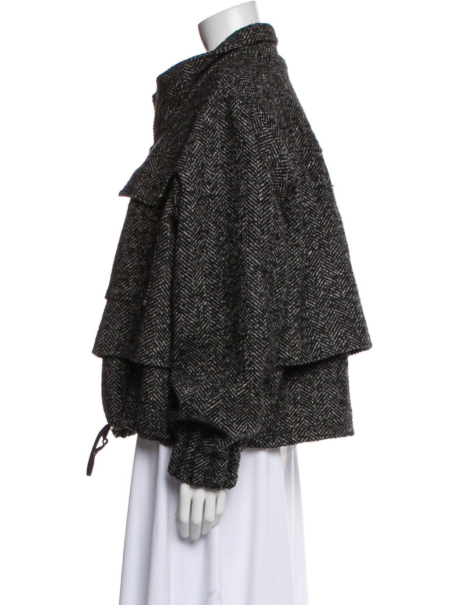 Apiece Apart Wool Tweed Pattern Jacket