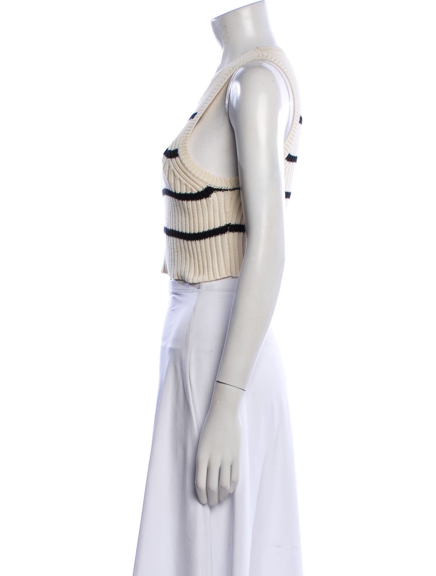 Apiece Apart Striped Crew Neck Sweater