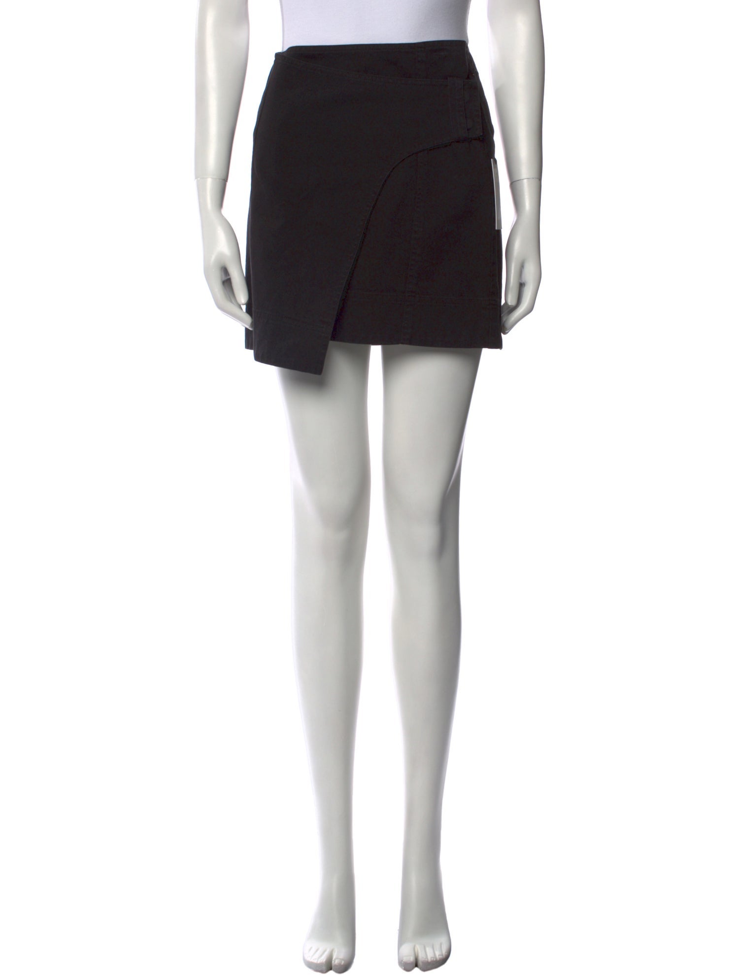 Apiece Apart Pleated Accents Mini Skirt