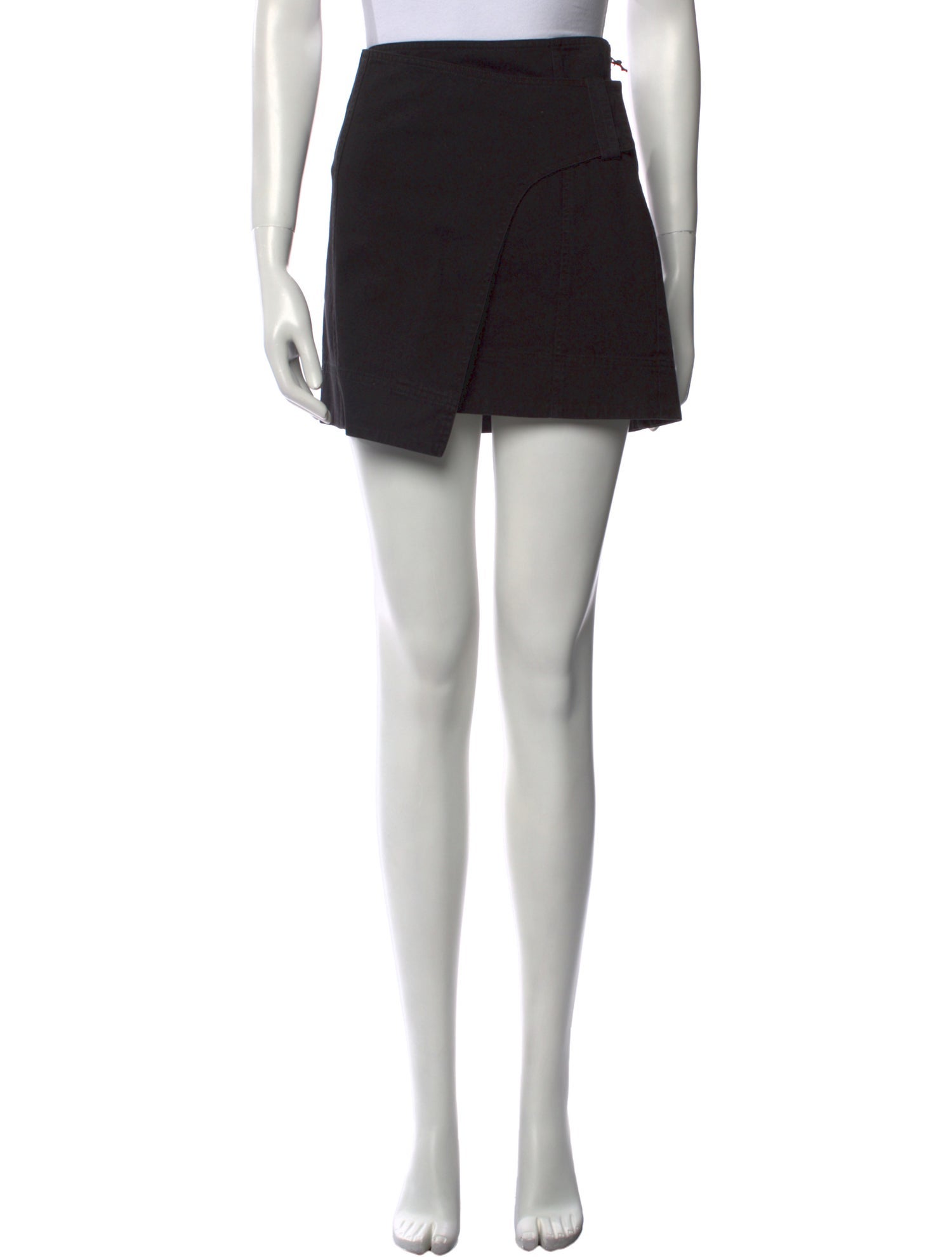 Apiece Apart Pleated Accents Mini Skirt