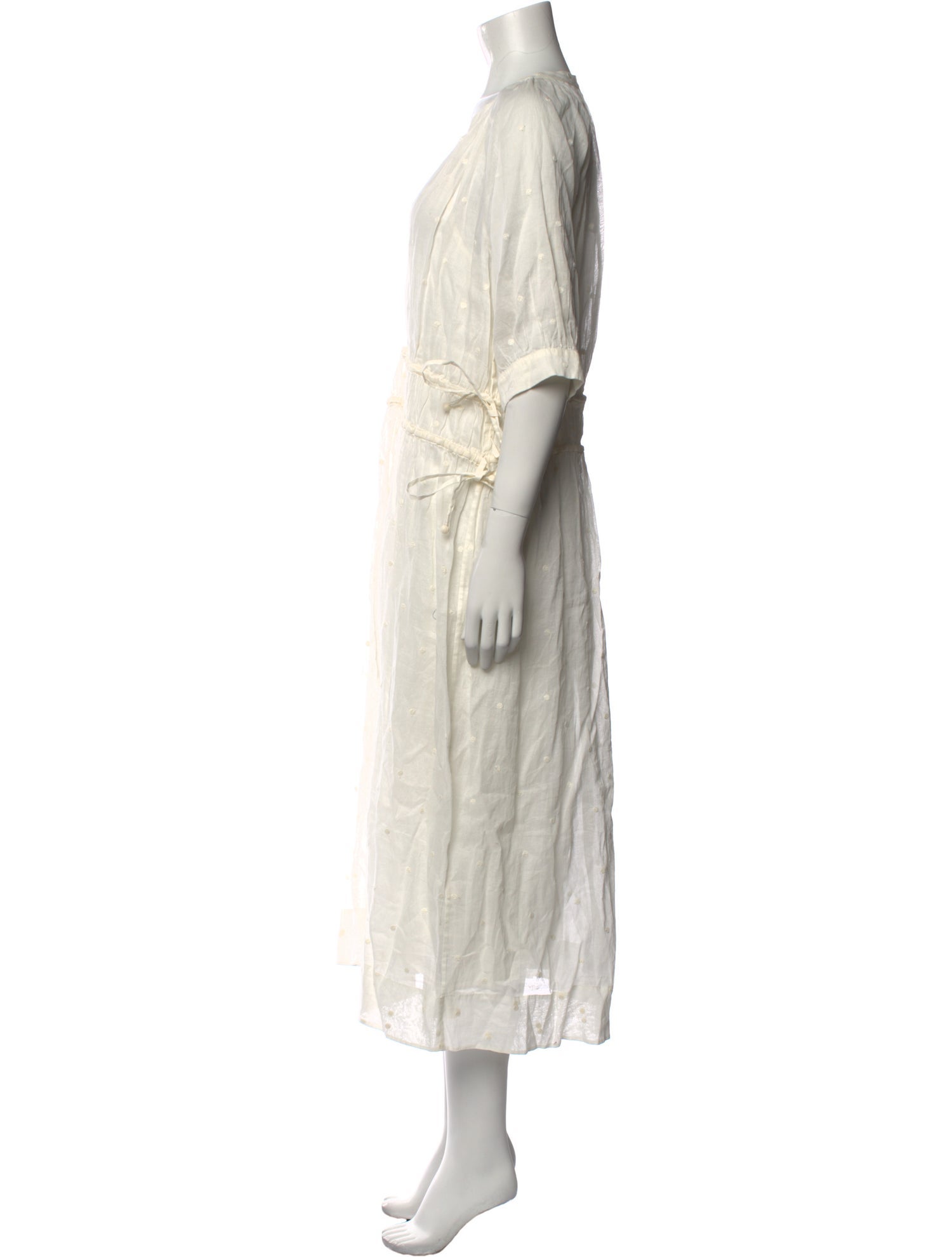 Apiece Apart V-Neck Long Dress