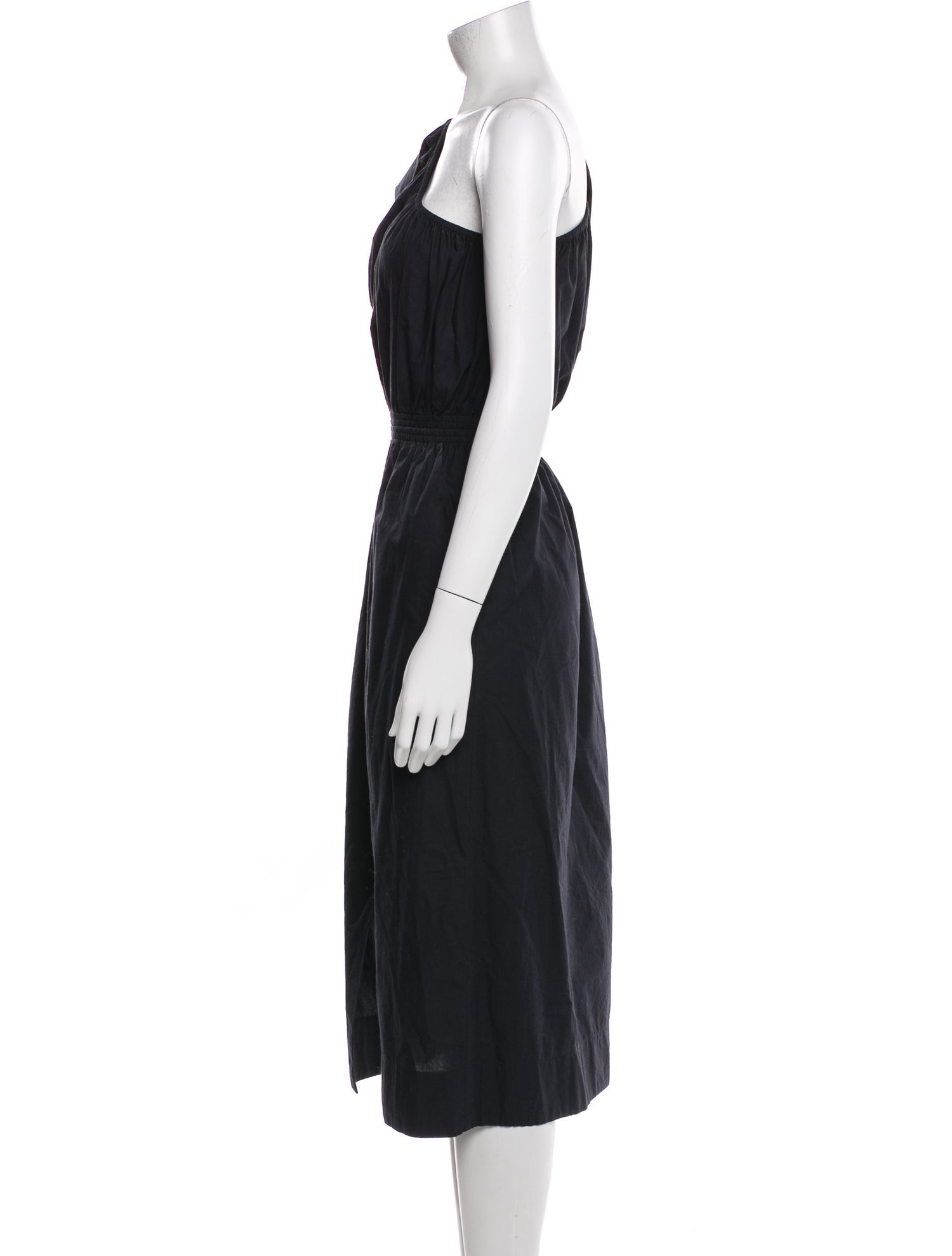 Apiece Apart One-Shoulder Midi Length Dress