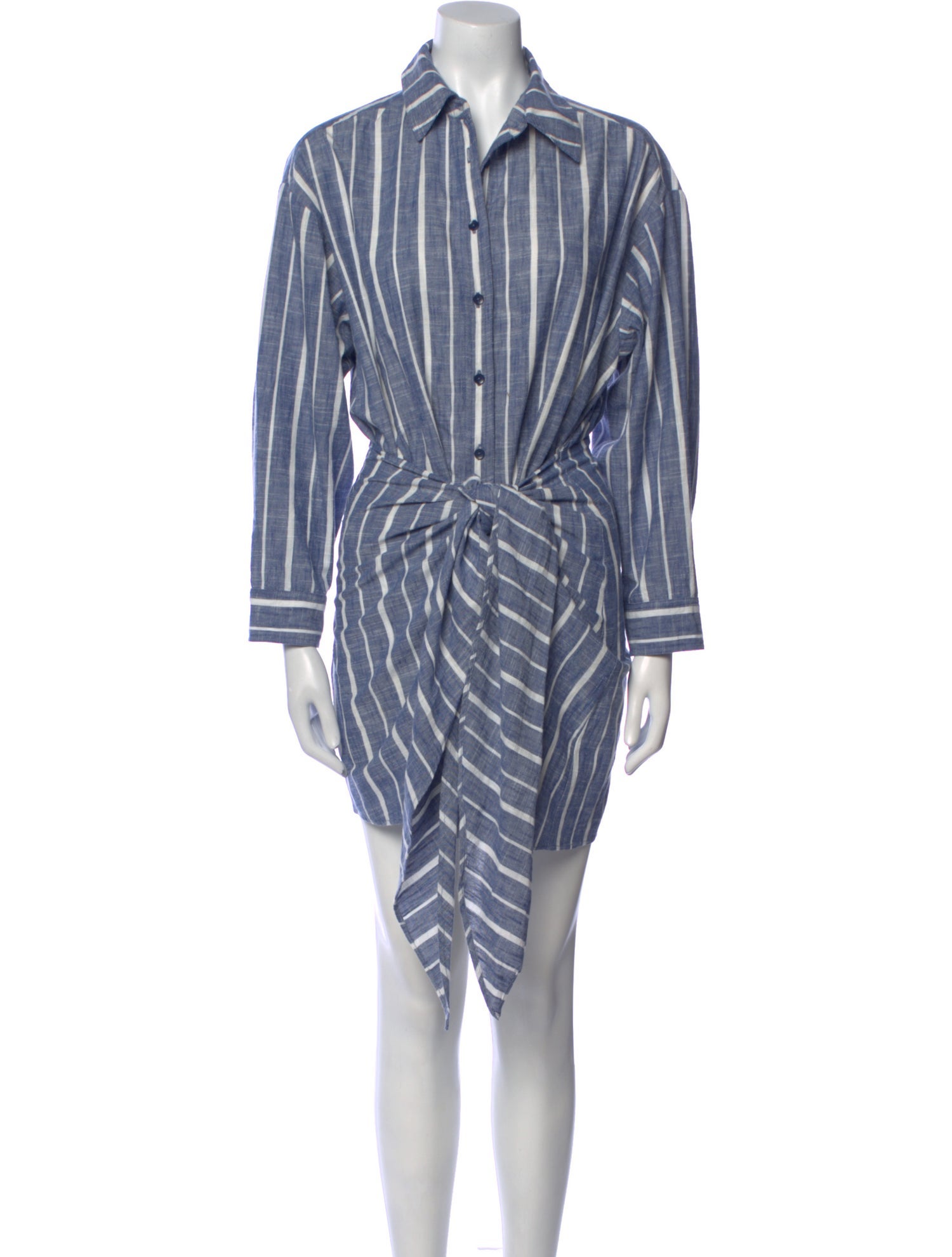 Apiece Apart Striped Mini Dress