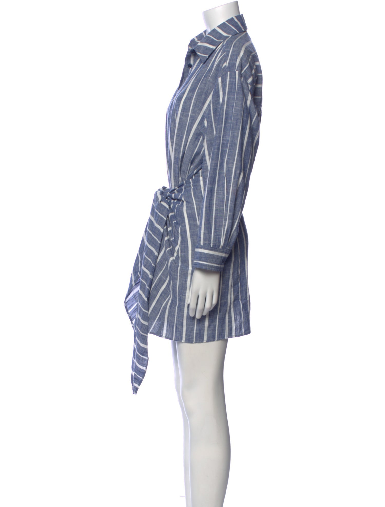 Apiece Apart Striped Mini Dress