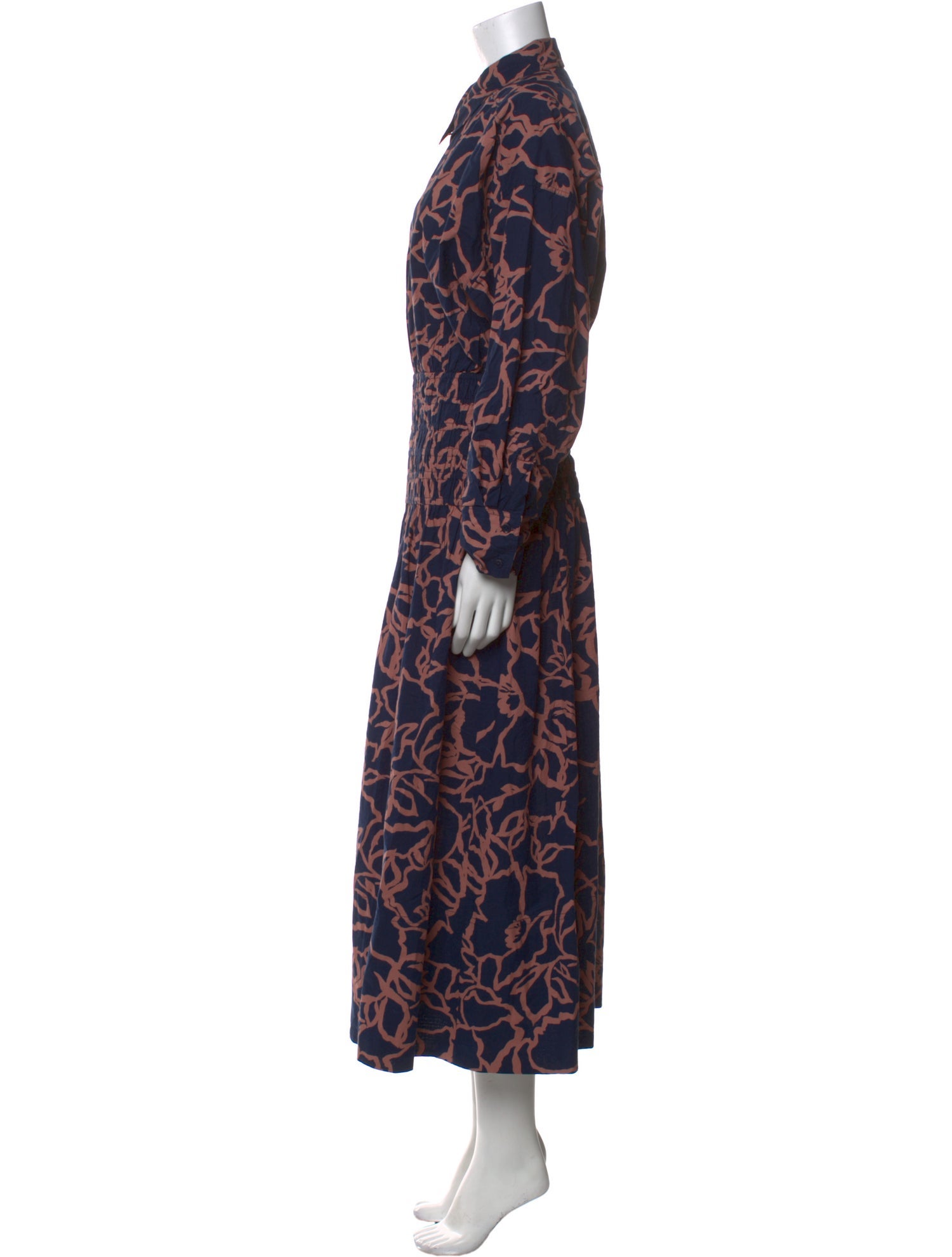 Apiece Apart Printed Long Dress