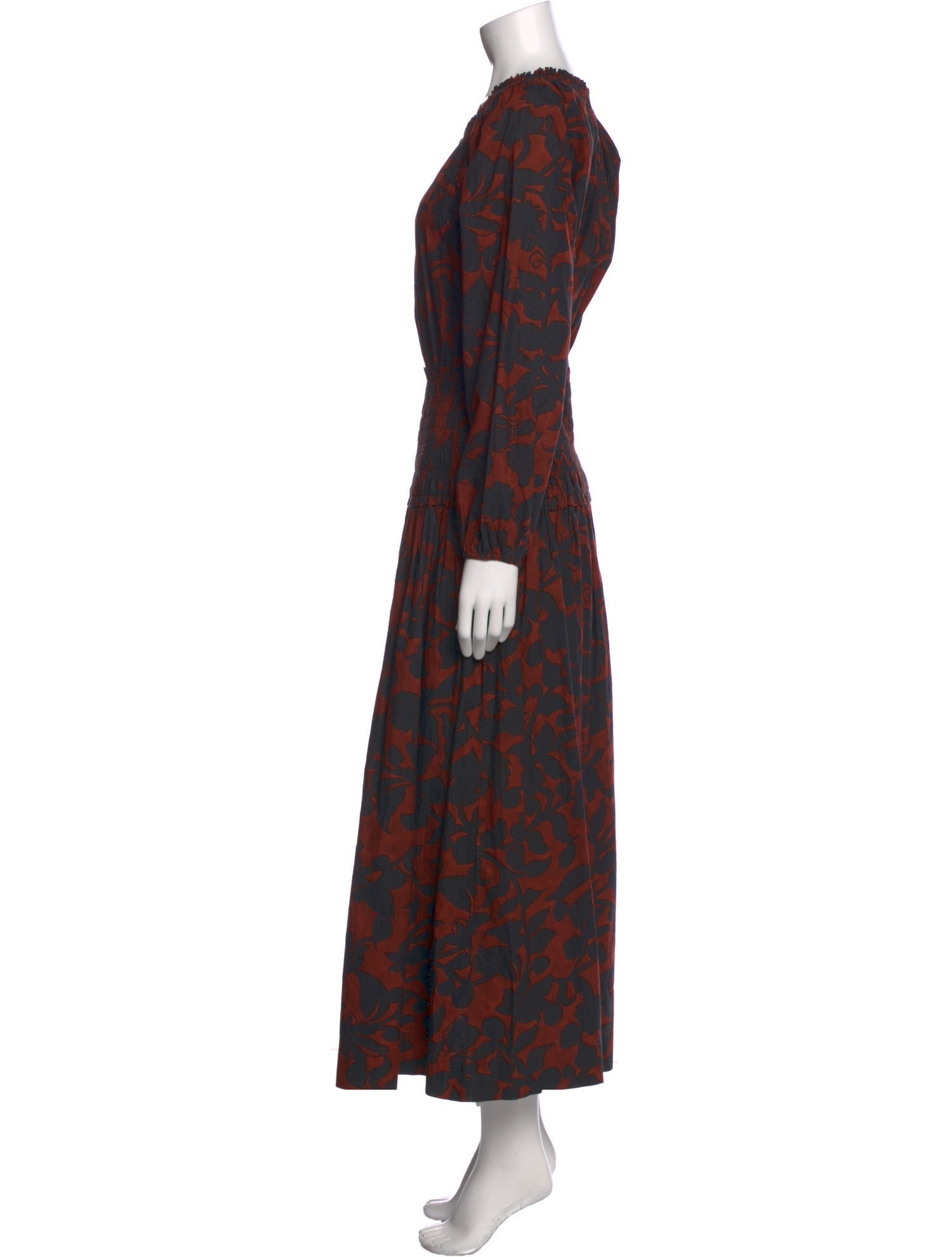 Apiece Apart Printed Long Dress