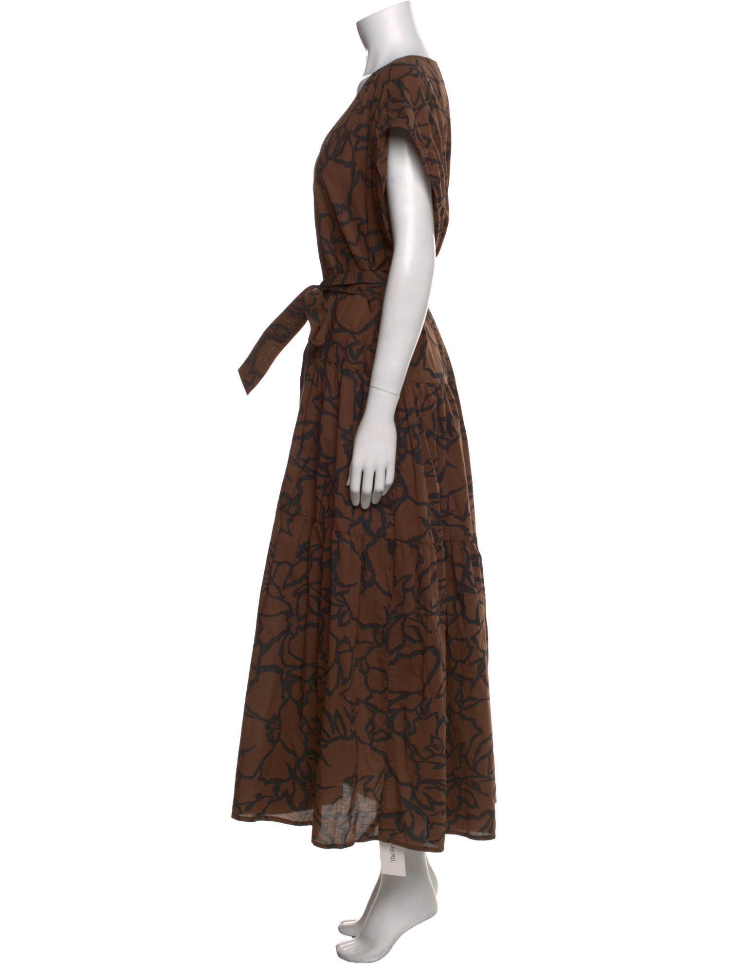 Apiece Apart Printed Long Dress