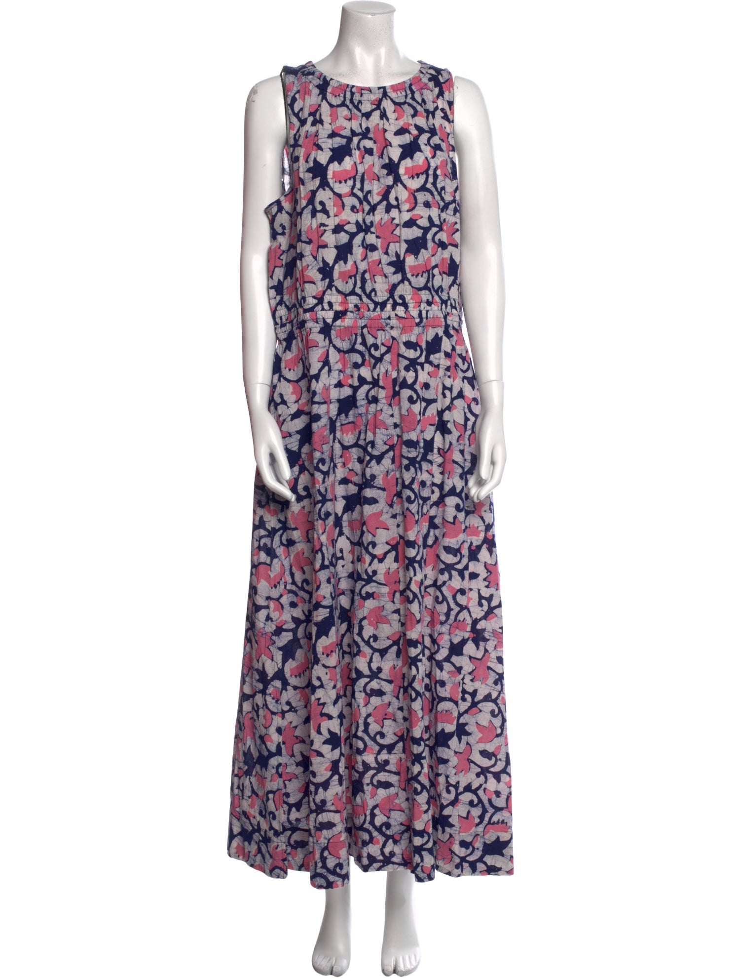 Apiece Apart Floral Print Long Dress