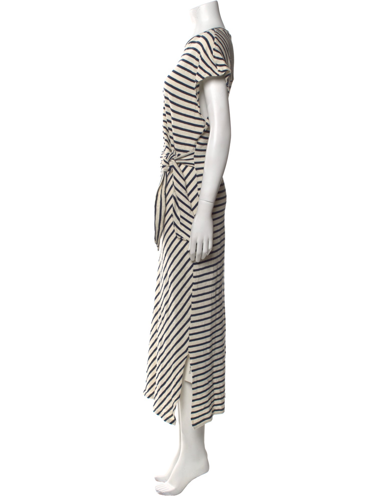 Apiece Apart Striped Long Dress