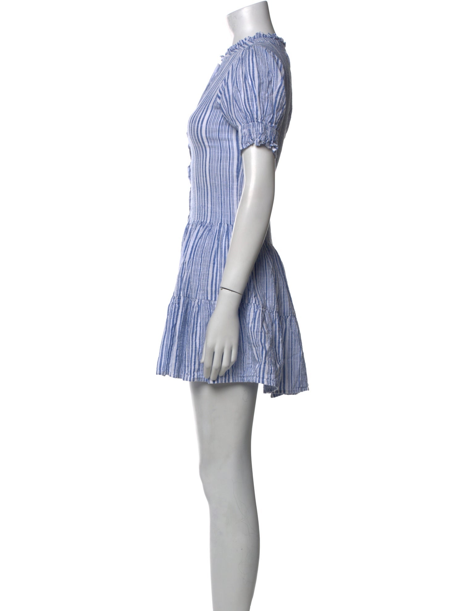 Apiece Apart Striped Mini Dress