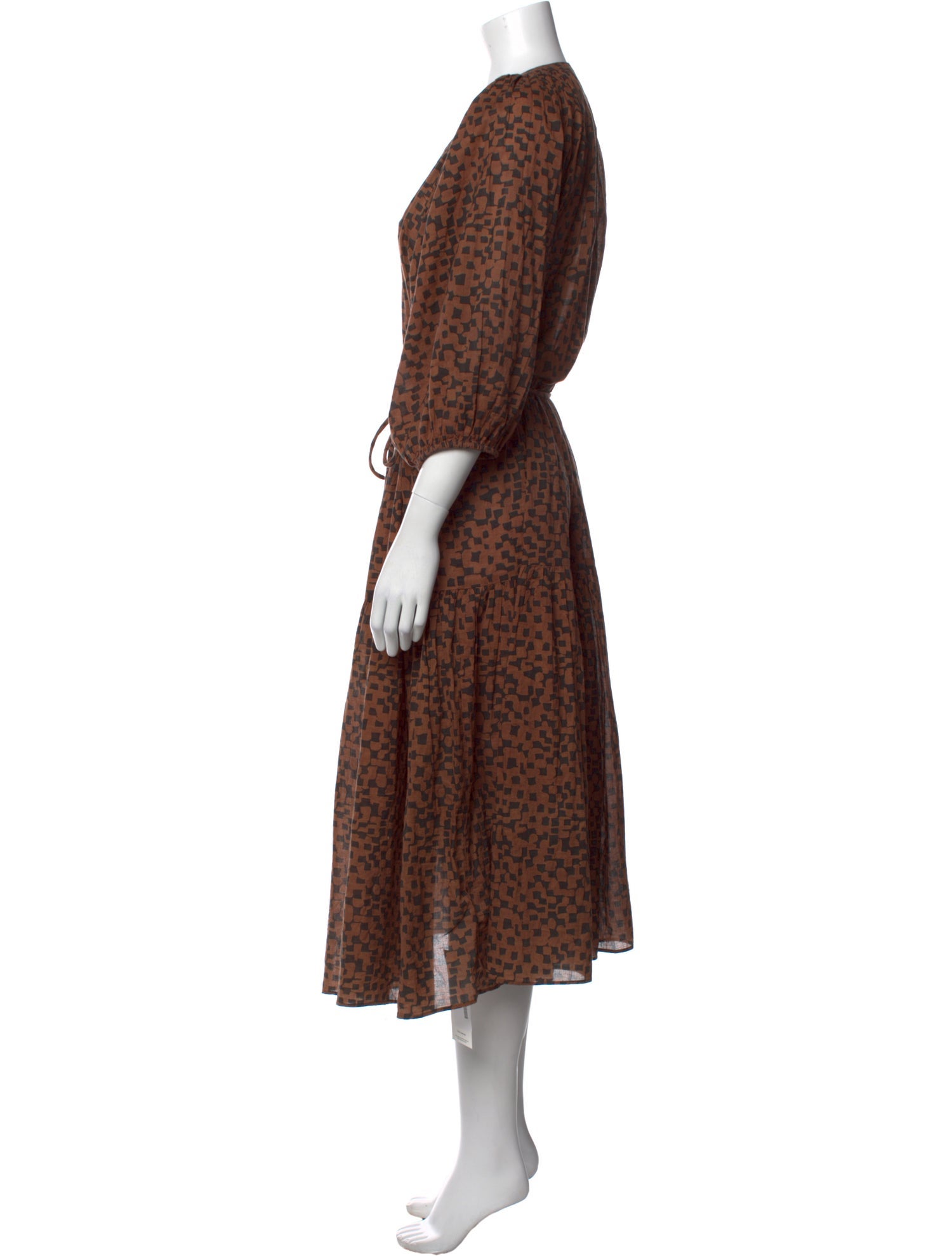 Apiece Apart Printed Long Dress