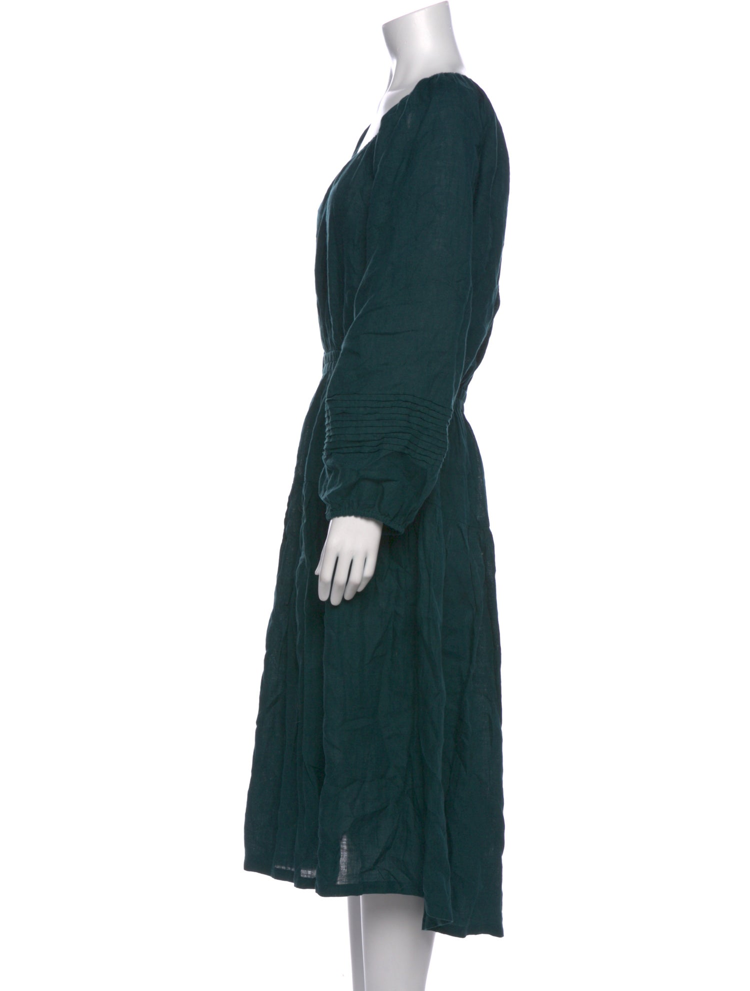 Apiece Apart Scoop Neck Long Dress